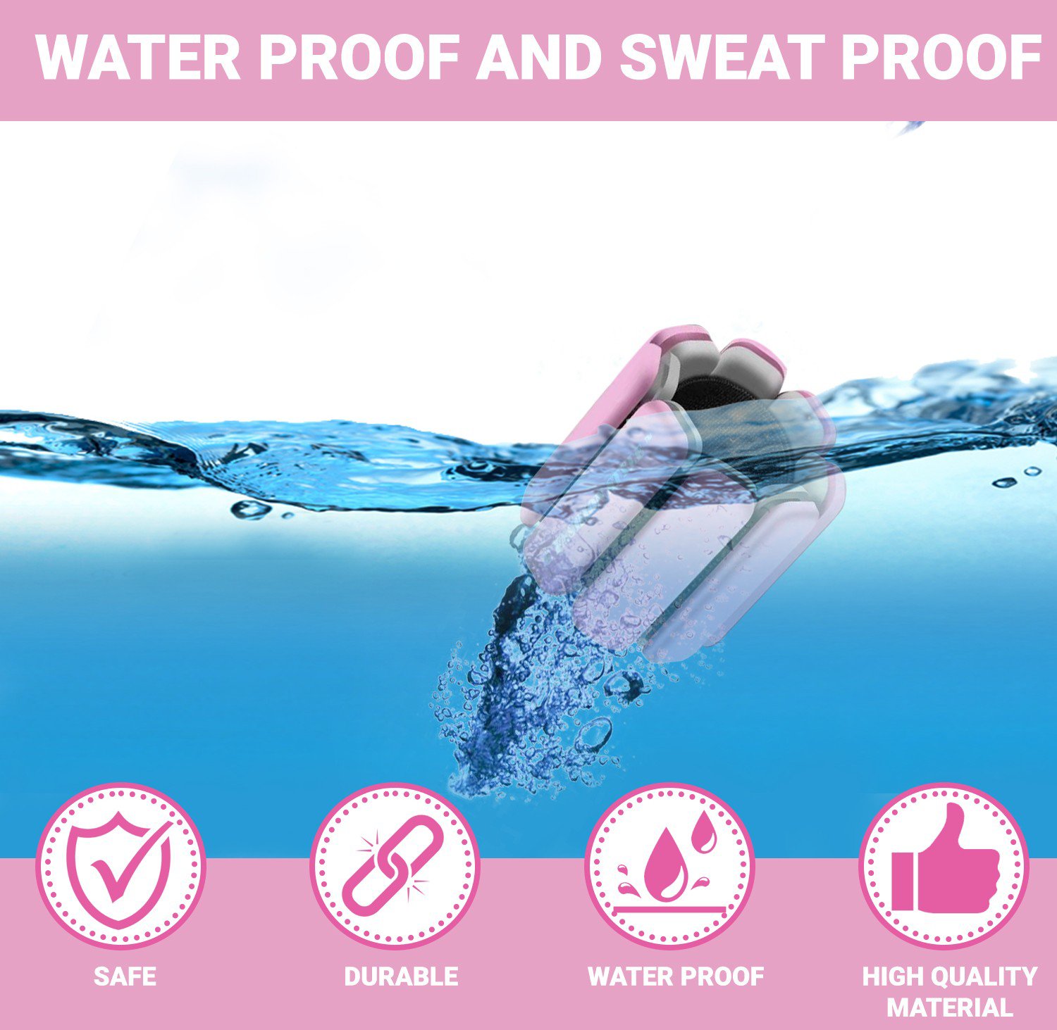 G Fashion Style Wearable Wrist and Ankle Weights 2-Pack - view number 2