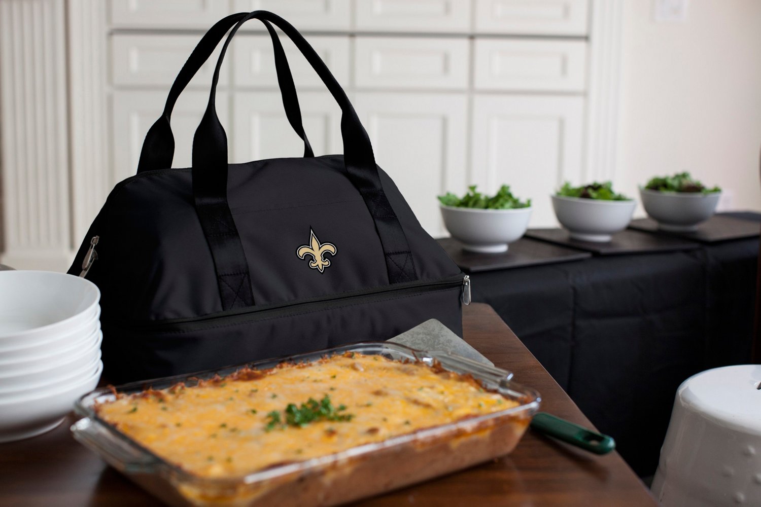 Picnic Time New Orleans Saints Potluck Casserole Carrier - view number 3