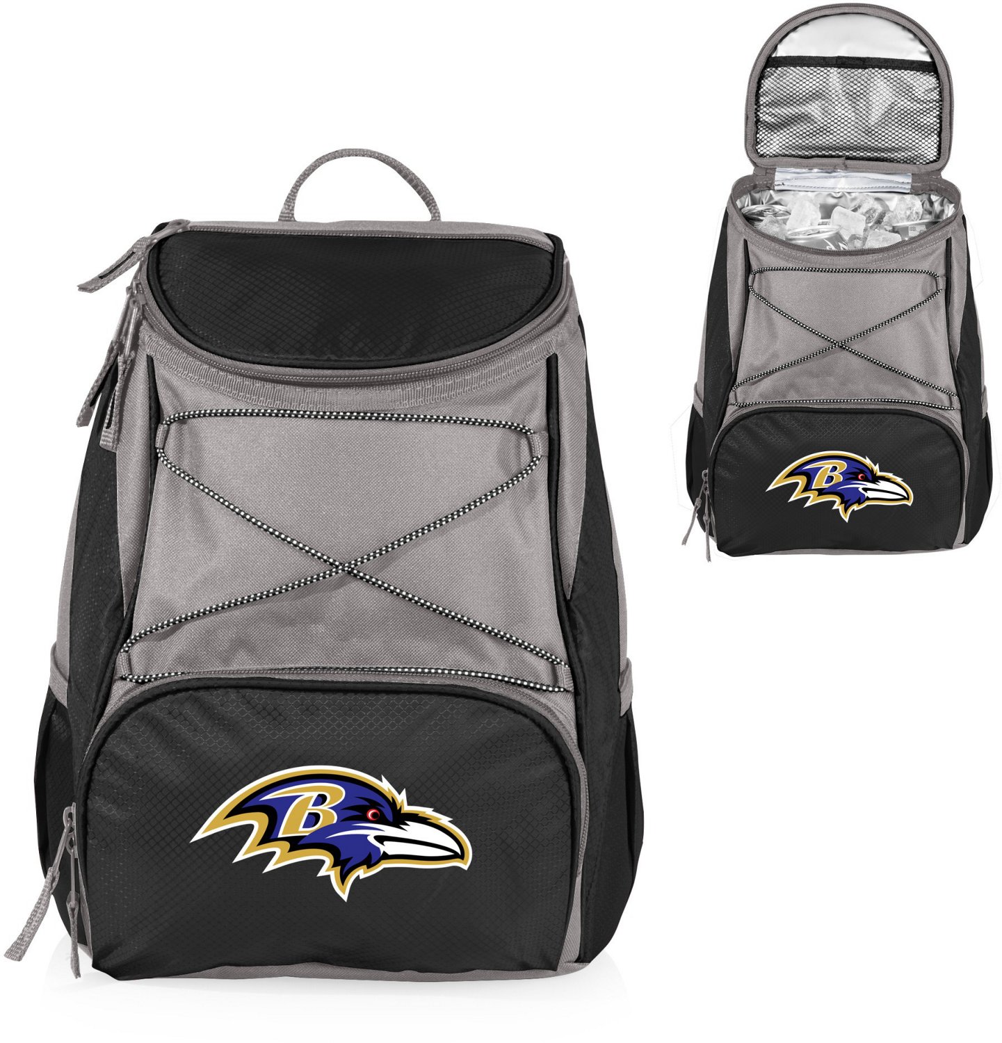 Picnic Time Baltimore Ravens PTX Backpack Cooler - view number 3