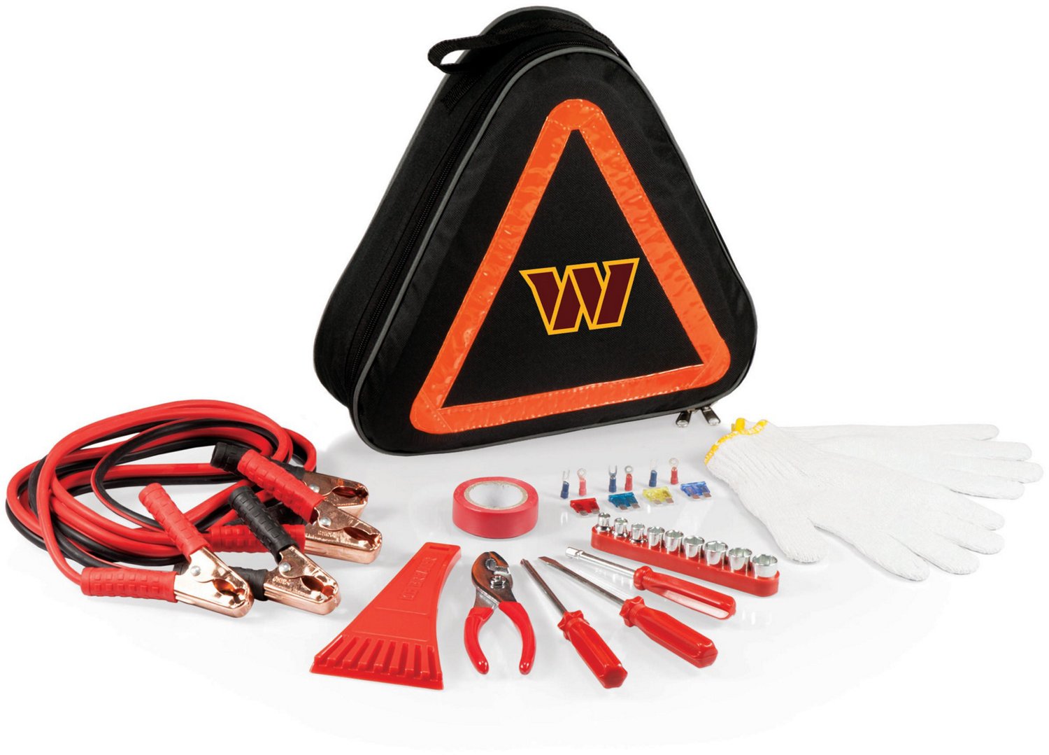 Picnic Time Washington Commanders Roadside Emergency Car Kit