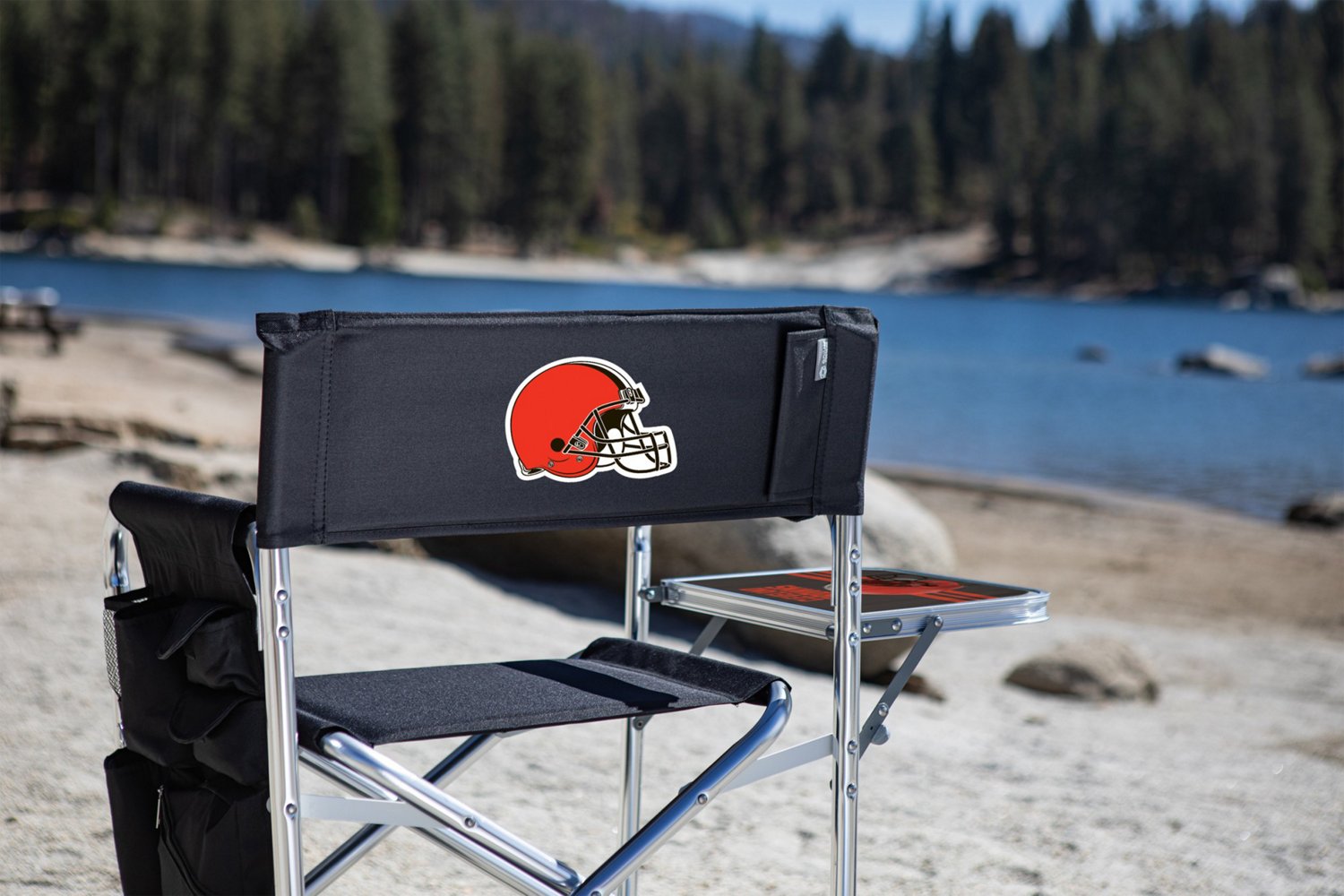 Picnic Time Cleveland Browns Sports Chair with Side Table - view number 3