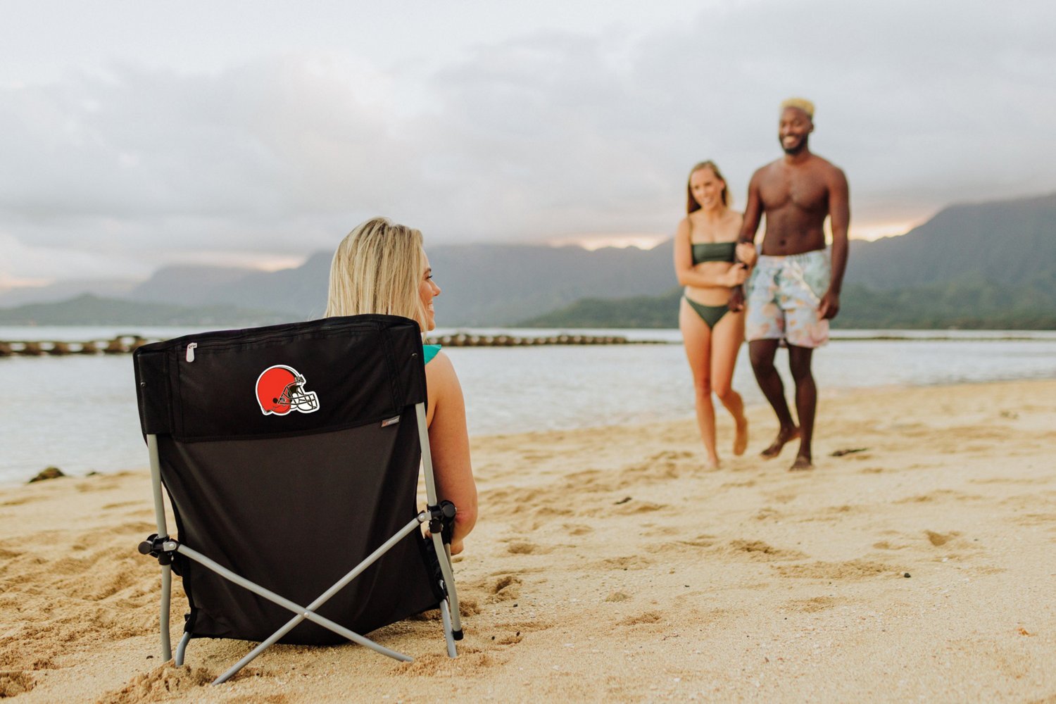Picnic Time Cleveland Browns Tranquility Beach Chair - view number 5