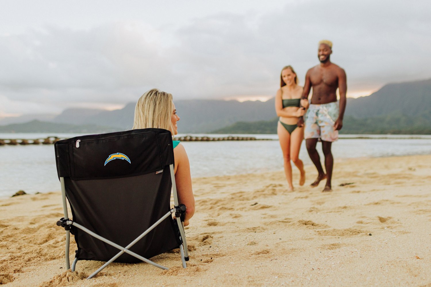 Picnic Time Los Angeles Chargers Tranquility Beach Chair - view number 5
