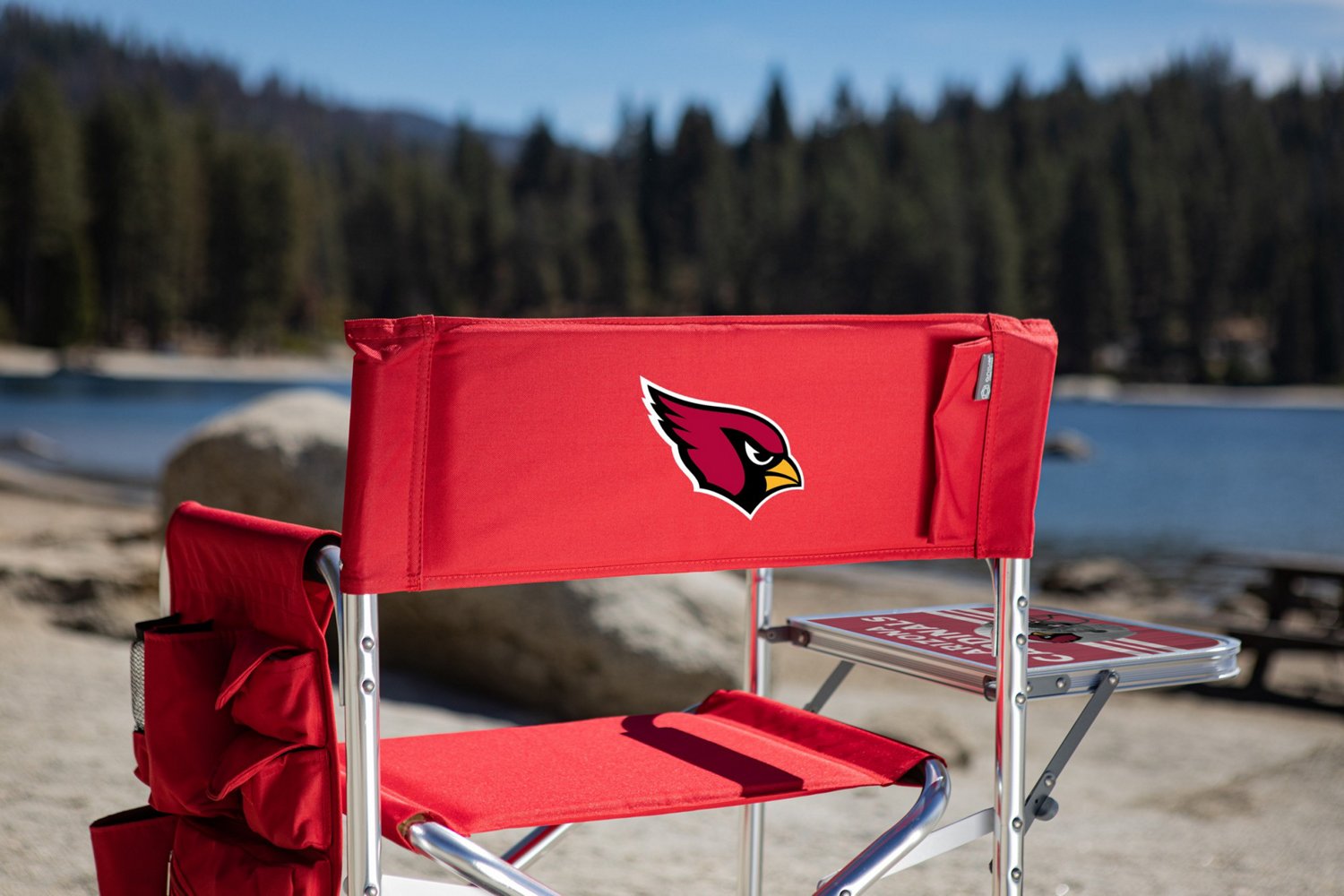 Picnic Time Arizona Cardinals Sports Chair with Side Table - view number 3