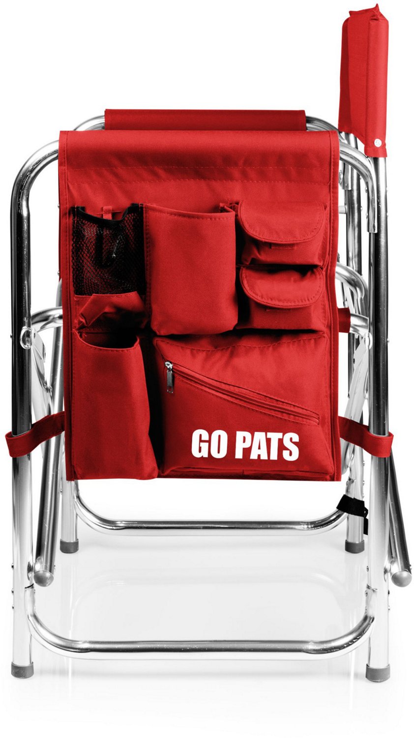 Picnic Time New England Patriots Sports Chair with Side Table - view number 2