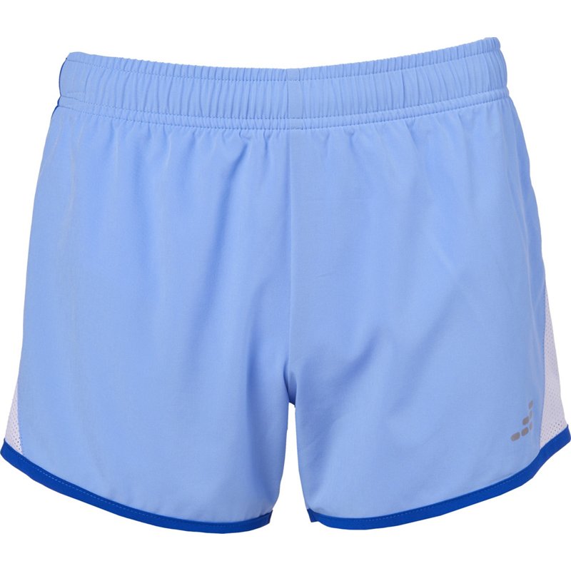 BCG Girls' Run Race Shorts 4 in Hydrangea/Surf, Large - Girls Athletic Shorts at Academy Sports