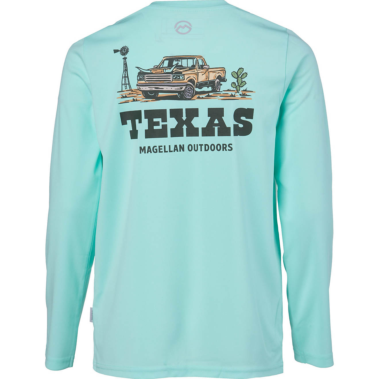 Magellan Outdoors Boys' Texas Local State Graphic Crew Long Sleeve T-shirt                                                       - view number 1