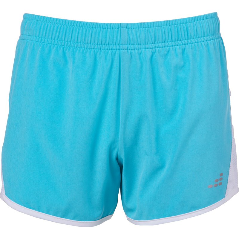 BCG Girls' Run Race Shorts 4 in Scuba/White, X-Large - Girls Athletic Shorts at Academy Sports