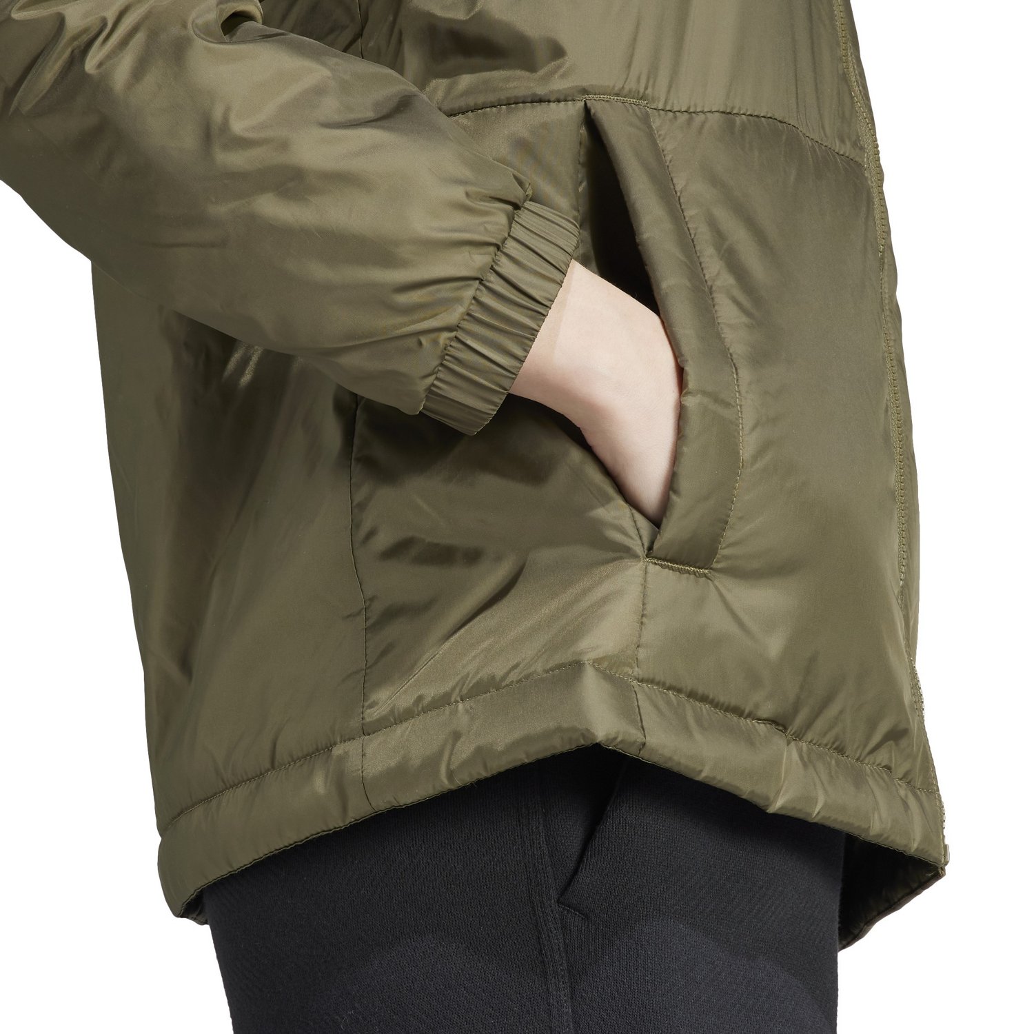adidas Women's Sportswear Essentials Insulated Hooded Jacket - view number 5