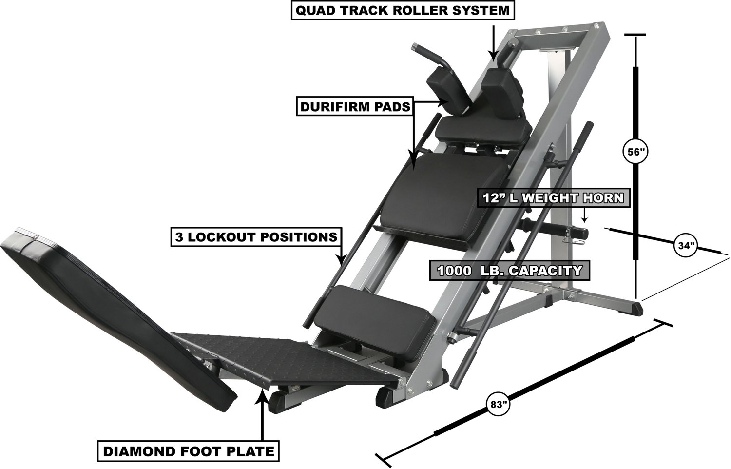 Leg Press Machine — BETTER BODY ACADEMY