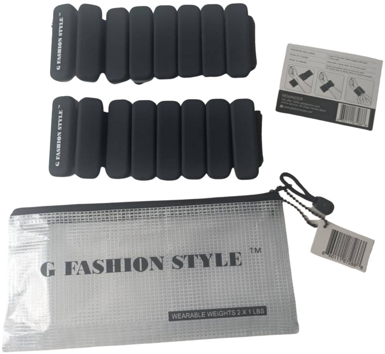 G Fashion Style Wearable Wrist and Ankle Weights 2-Pack                                                                          - view number 3