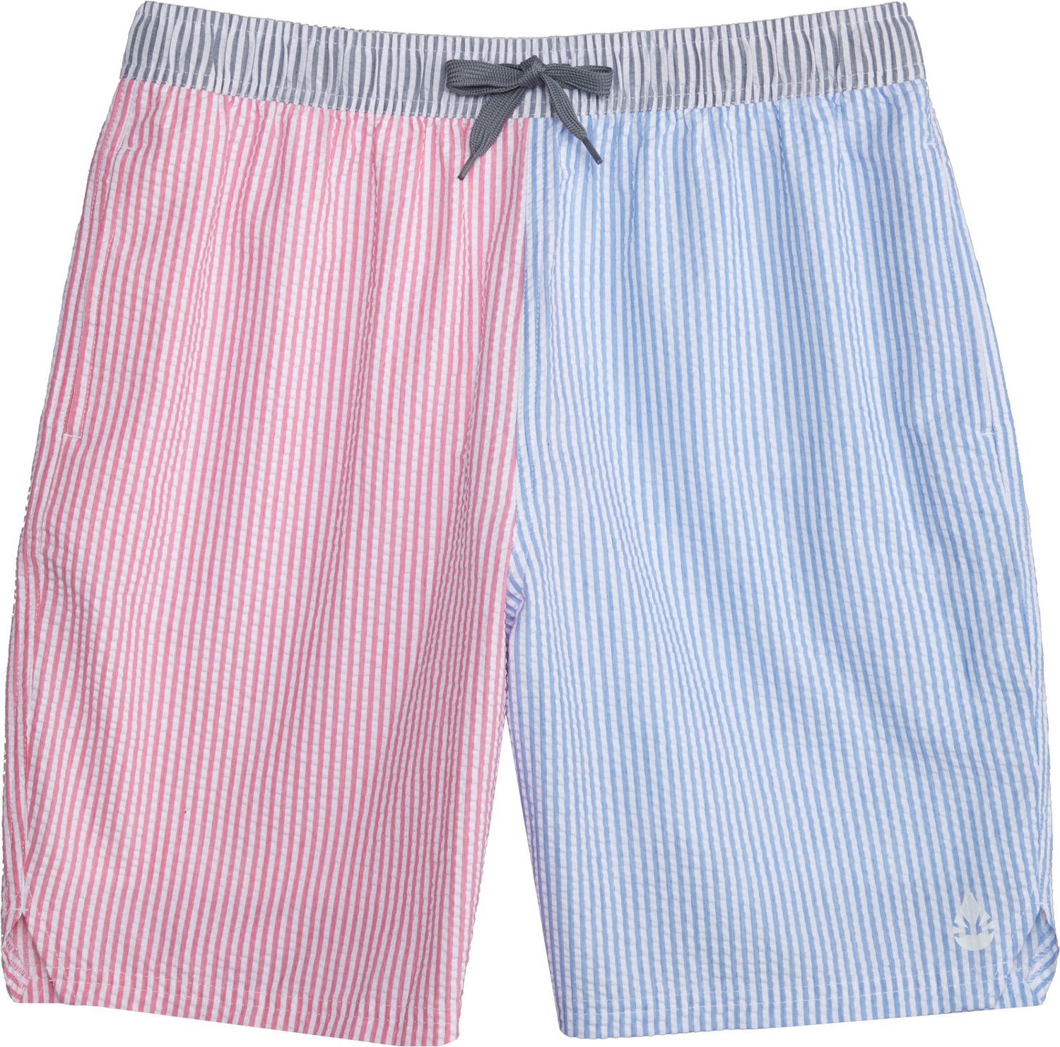 O'Rageous Men's Seersucker Lined Volley Shorts 8 in