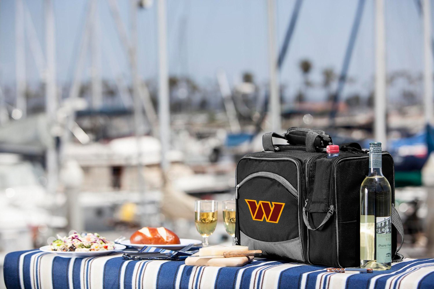 Picnic Time Washington Commanders Malibu Picnic Basket Soft Cooler - view number 5