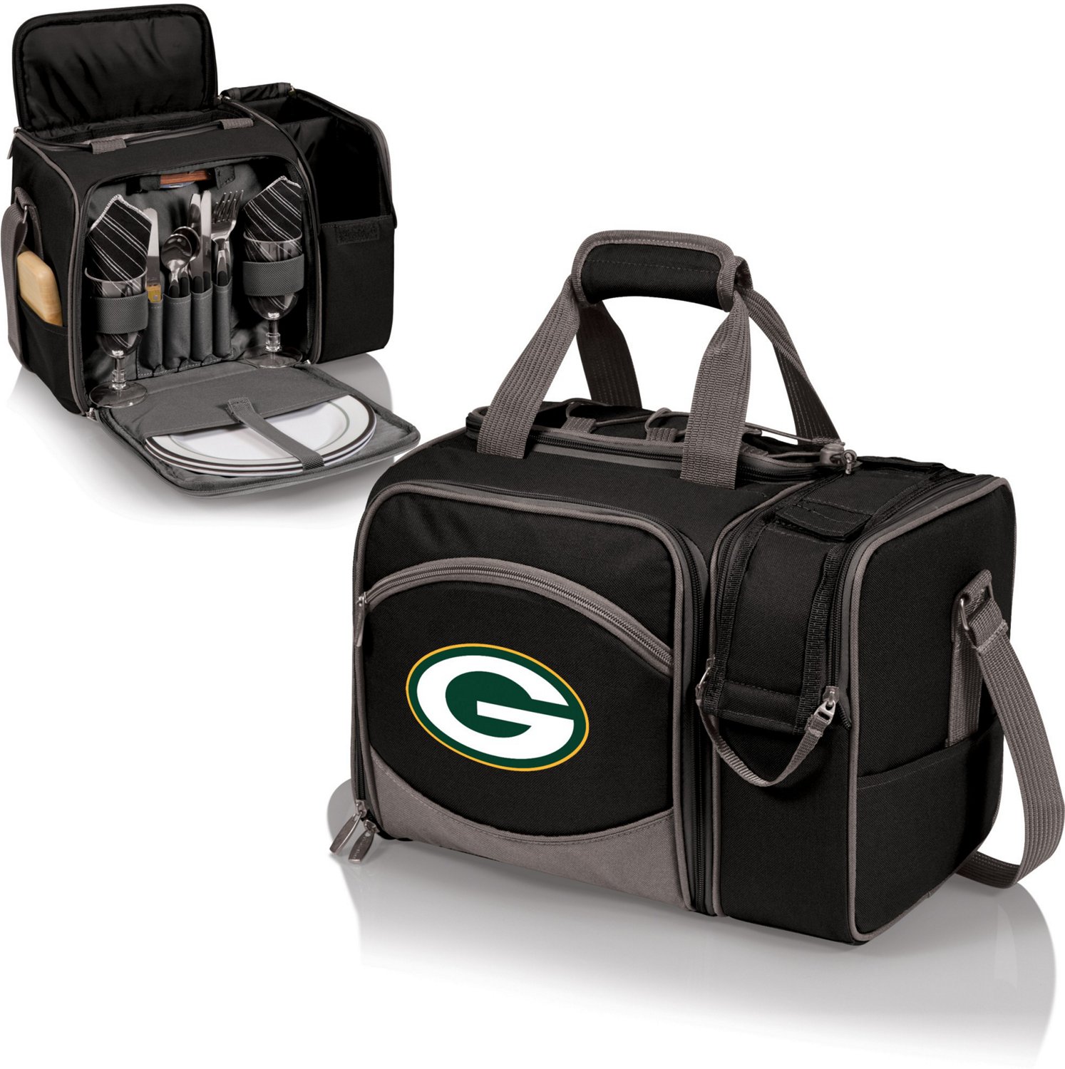 Picnic Time Green Bay Packers Malibu Picnic Basket Soft Cooler - view number 4