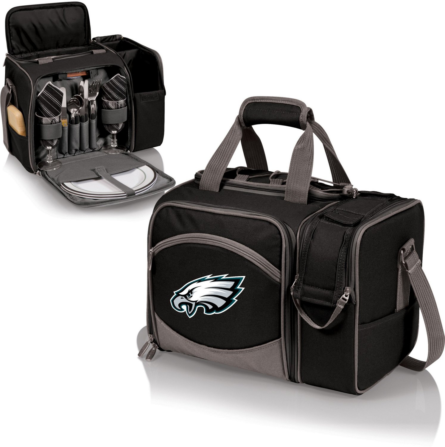 Picnic Time Philadelphia Eagles Malibu Picnic Basket Soft Cooler - view number 4