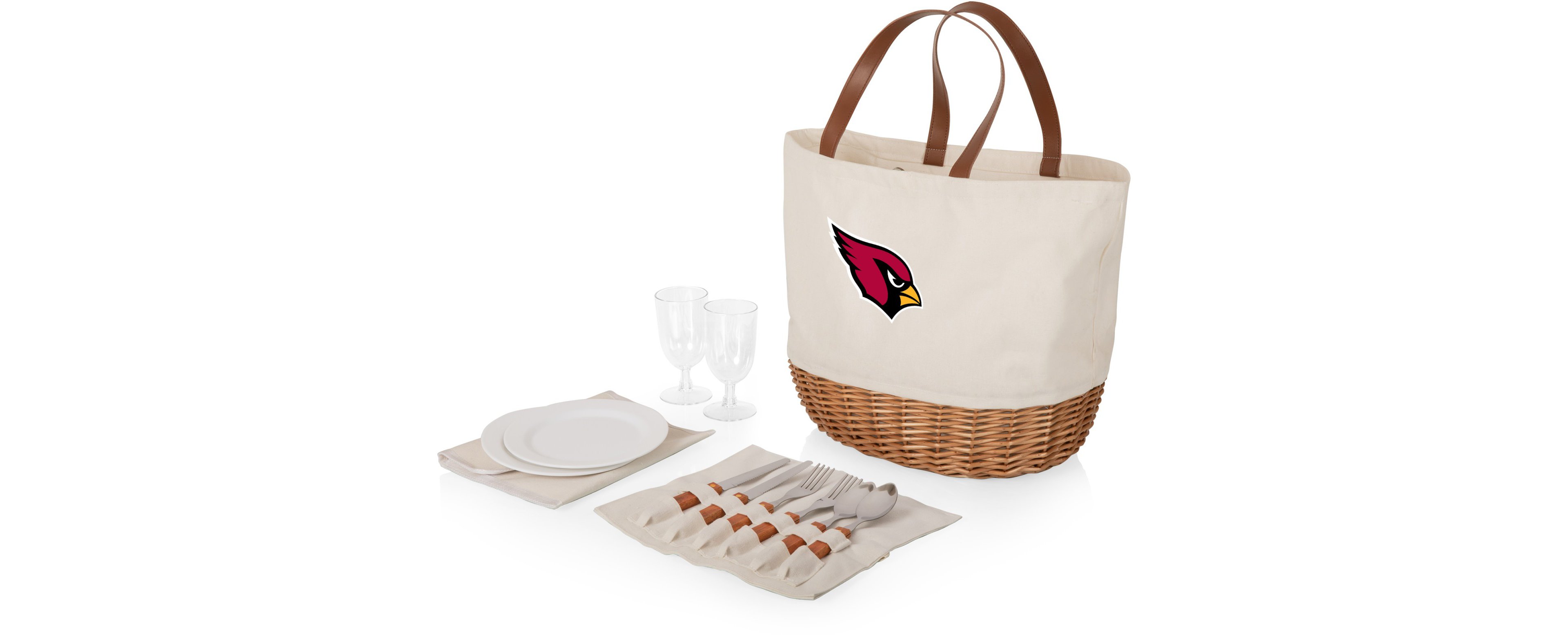 Picnic Time Arizona Cardinals Promenade Picnic Basket Set