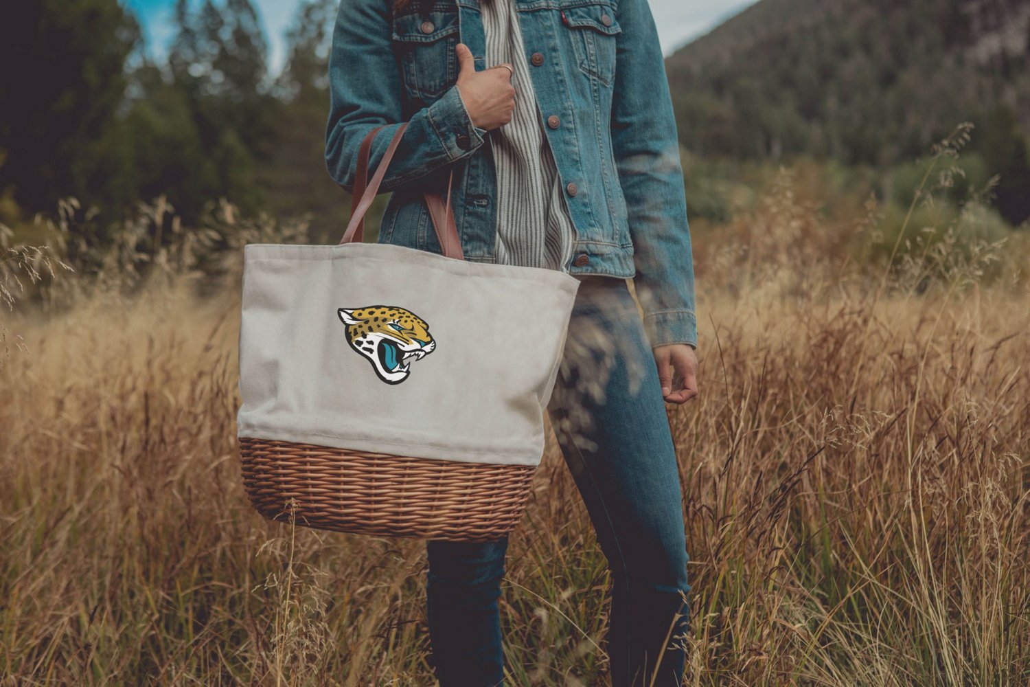 Picnic Time Jacksonville Jaguars Promenade Picnic Basket Set - view number 3