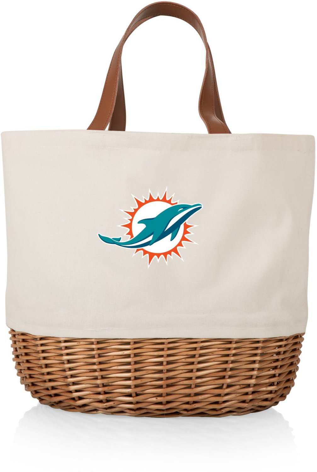 Picnic Time Miami Dolphins Promenade Picnic Basket Set