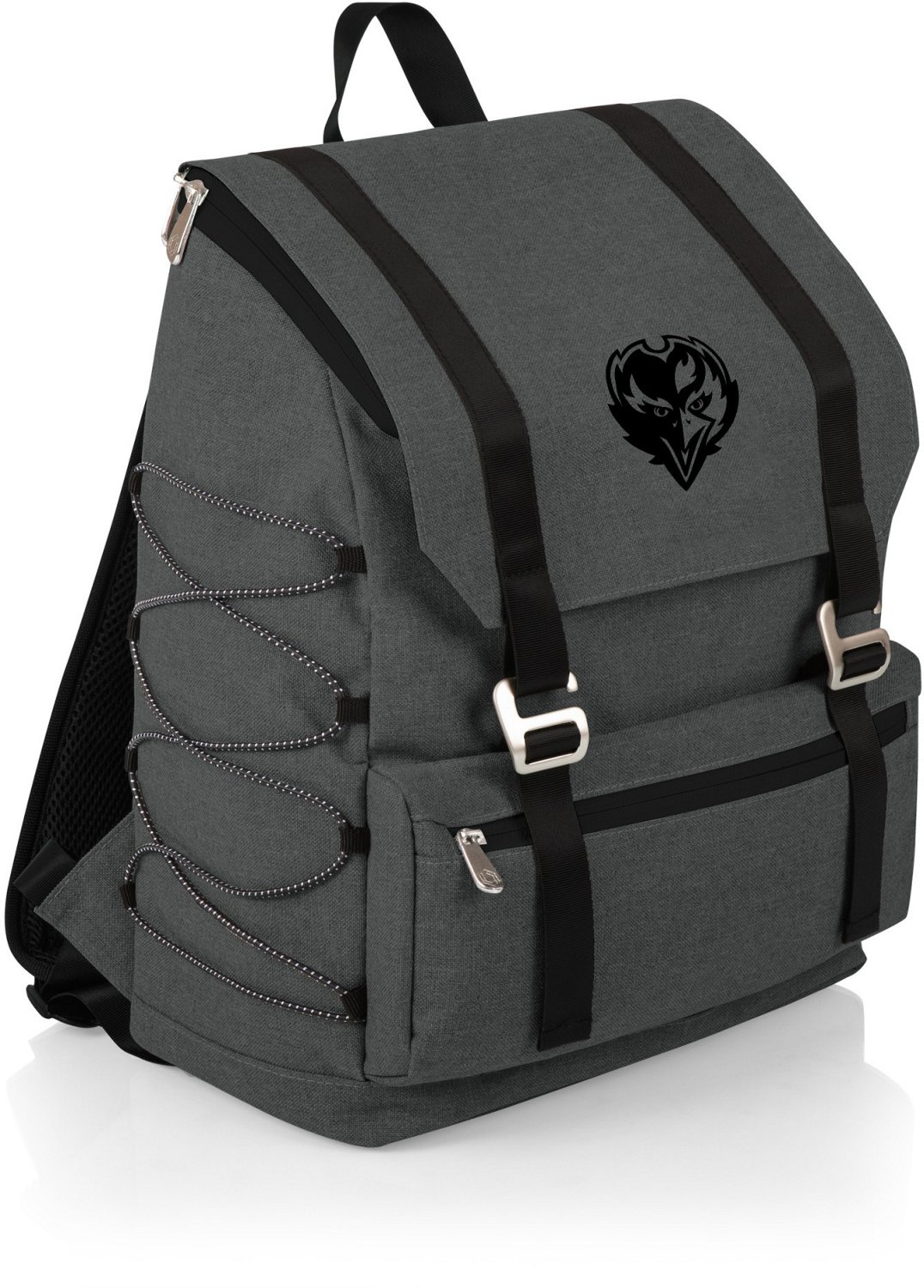 Picnic Time Baltimore Ravens On The Go Traverse Cooler Backpack - view number 2