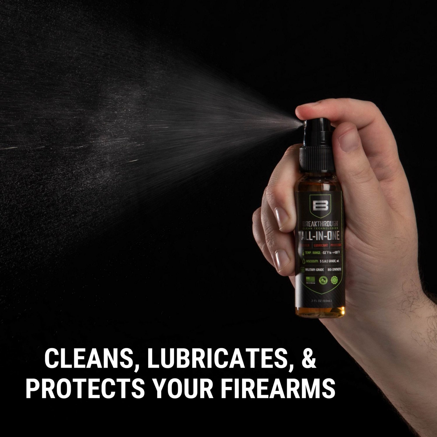 Breakthrough Battle Born Bio-Synthetic All In 1 Cleaner Lubricant Protectant Pump Spray Bottle 2oz - view number 5