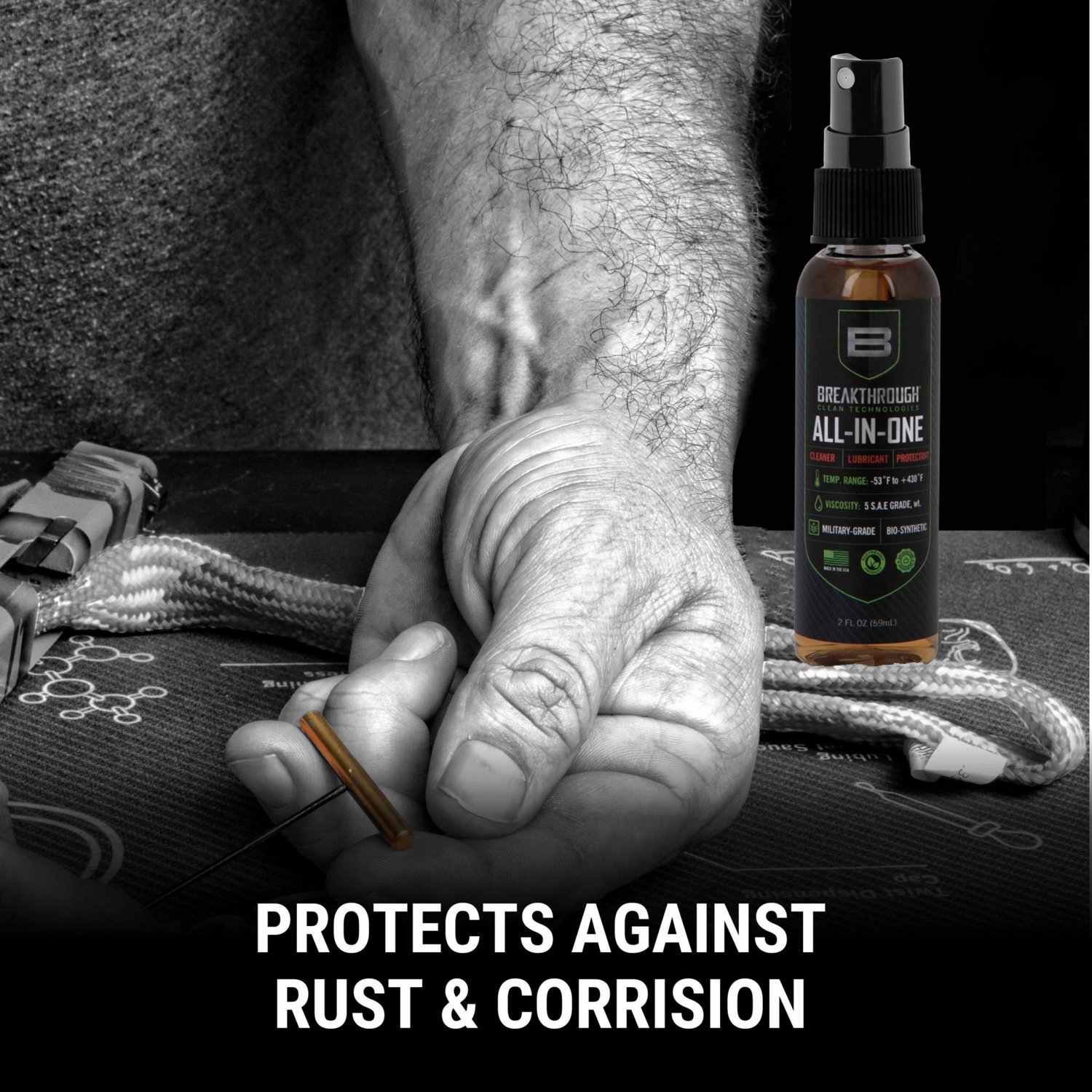 Breakthrough Battle Born Bio-Synthetic All In 1 Cleaner Lubricant Protectant Pump Spray Bottle 2oz - view number 6