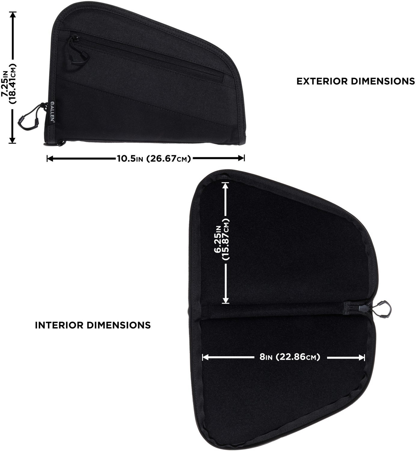 Allen Company Auto-Fit Handgun Case - view number 6