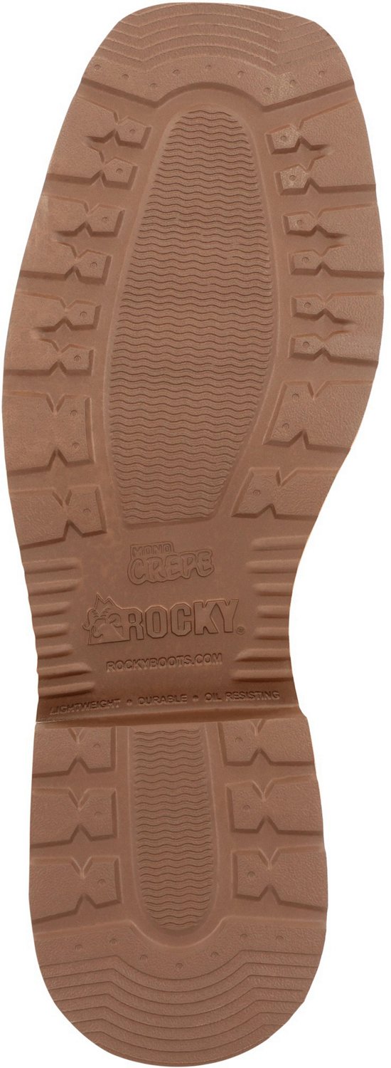 Rocky Men's Monocrepe Soft Toe Work Boots - view number 7