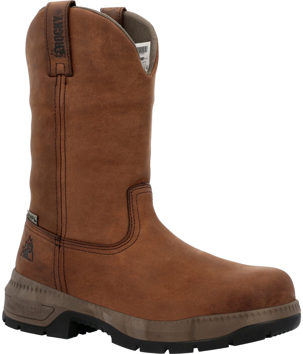 Rocky Men's Worksmart Wellington Soft Toe Work Boots - view number 3