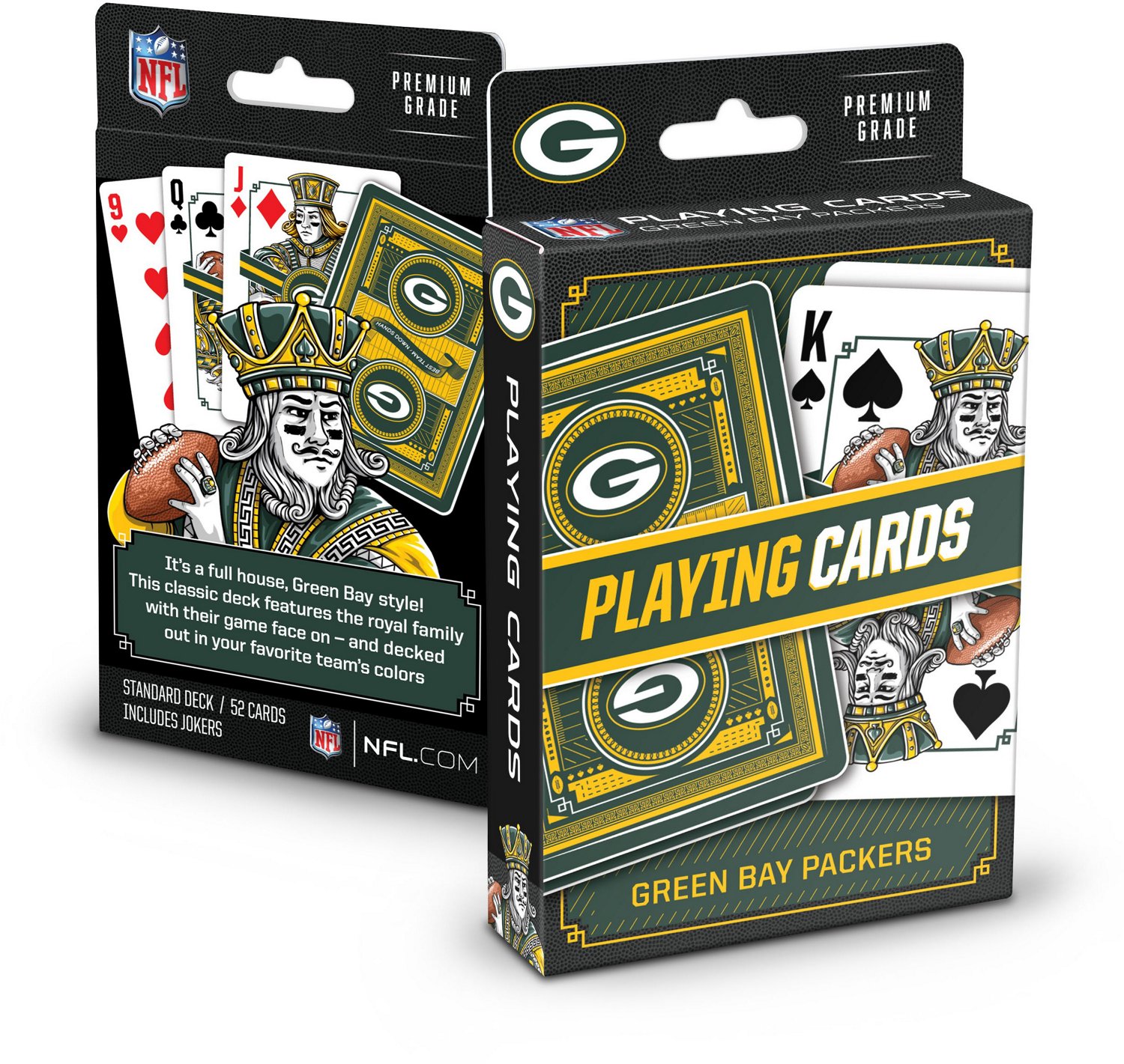 YouTheFan Green Bay Packers Classic Series Playing Cards