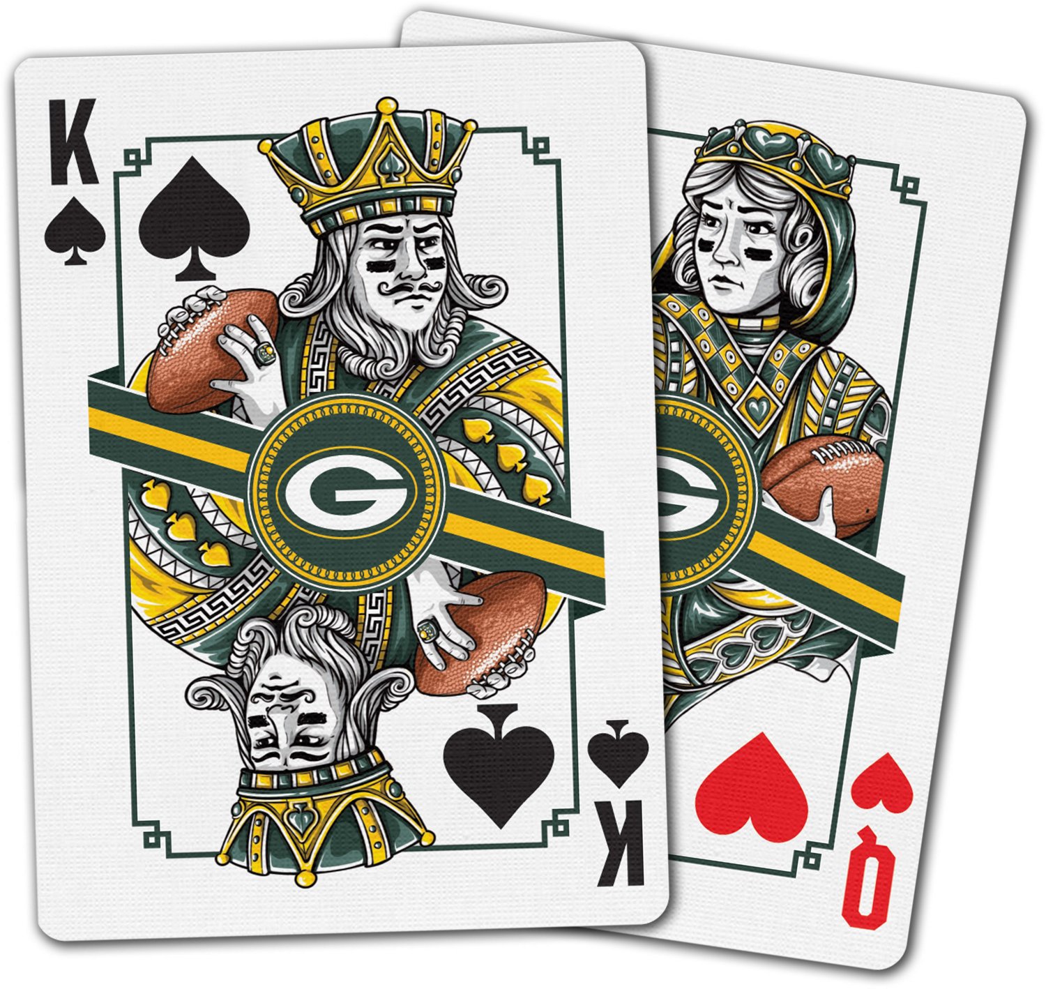 YouTheFan Green Bay Packers Classic Series Playing Cards