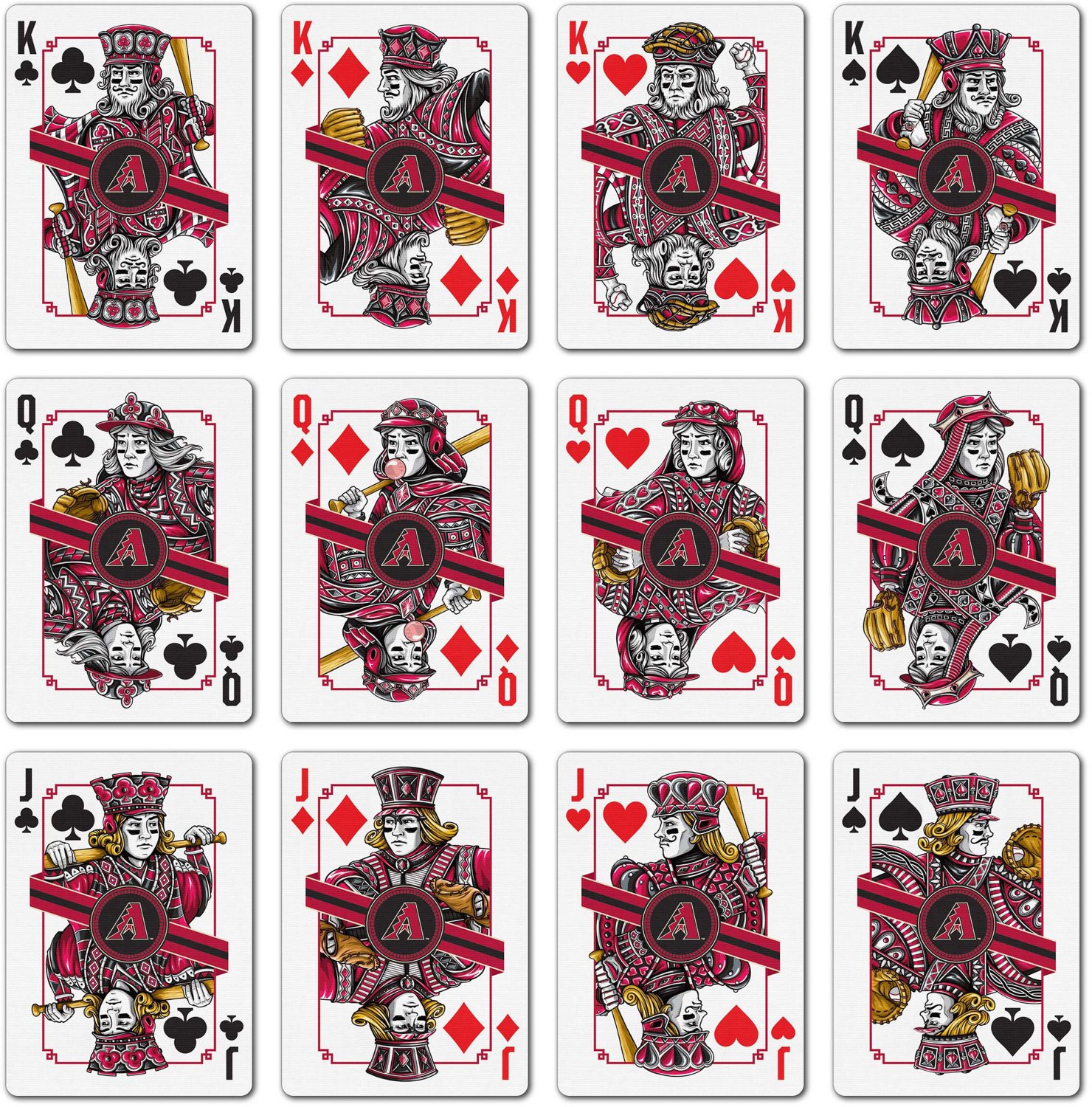 YouTheFan Arizona Diamondbacks Classic Series Playing Cards - view number 2