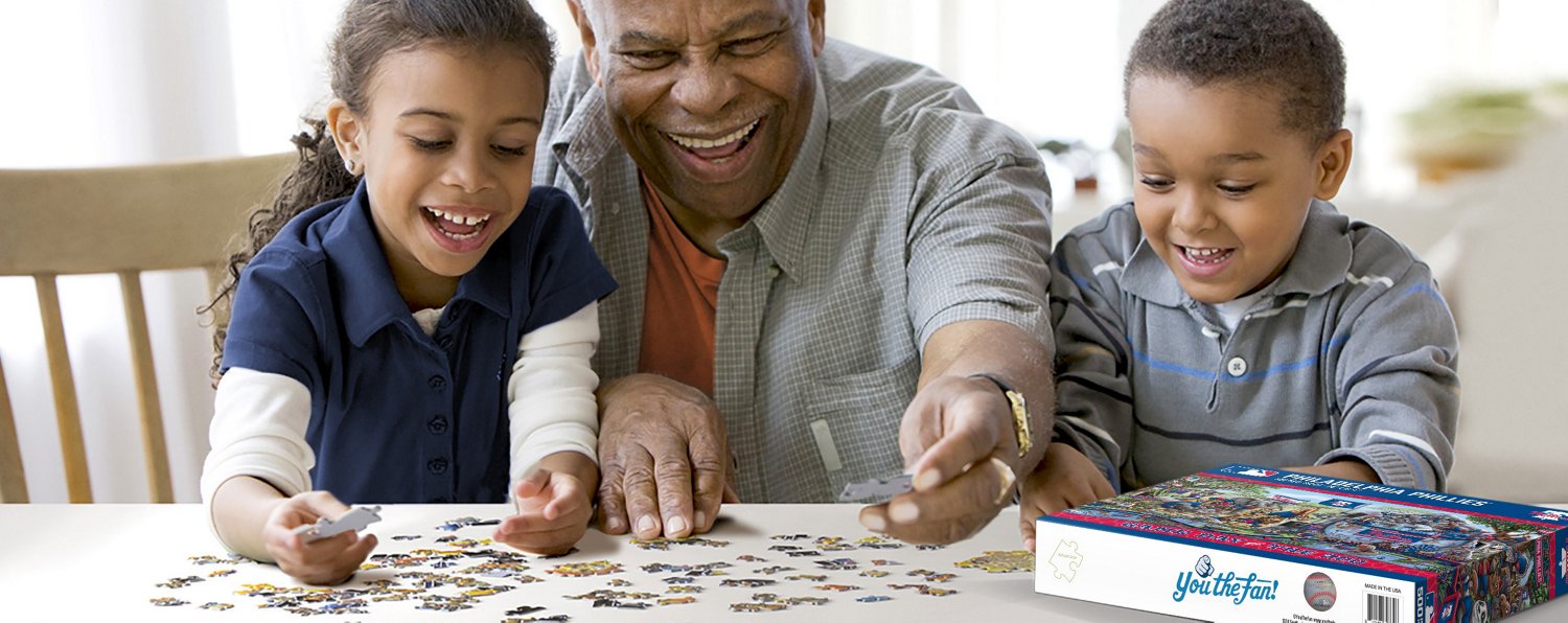 YouTheFan Philadelphis Phillies Game Day At The Zoo 500-Piece Puzzle  - view number 3