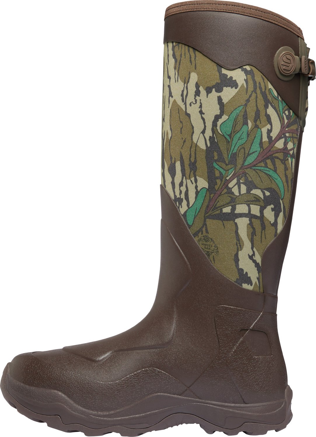 LaCrosse Men's 17 in Alpha Agility Mossy Oak Green Leaf Hunting Boots