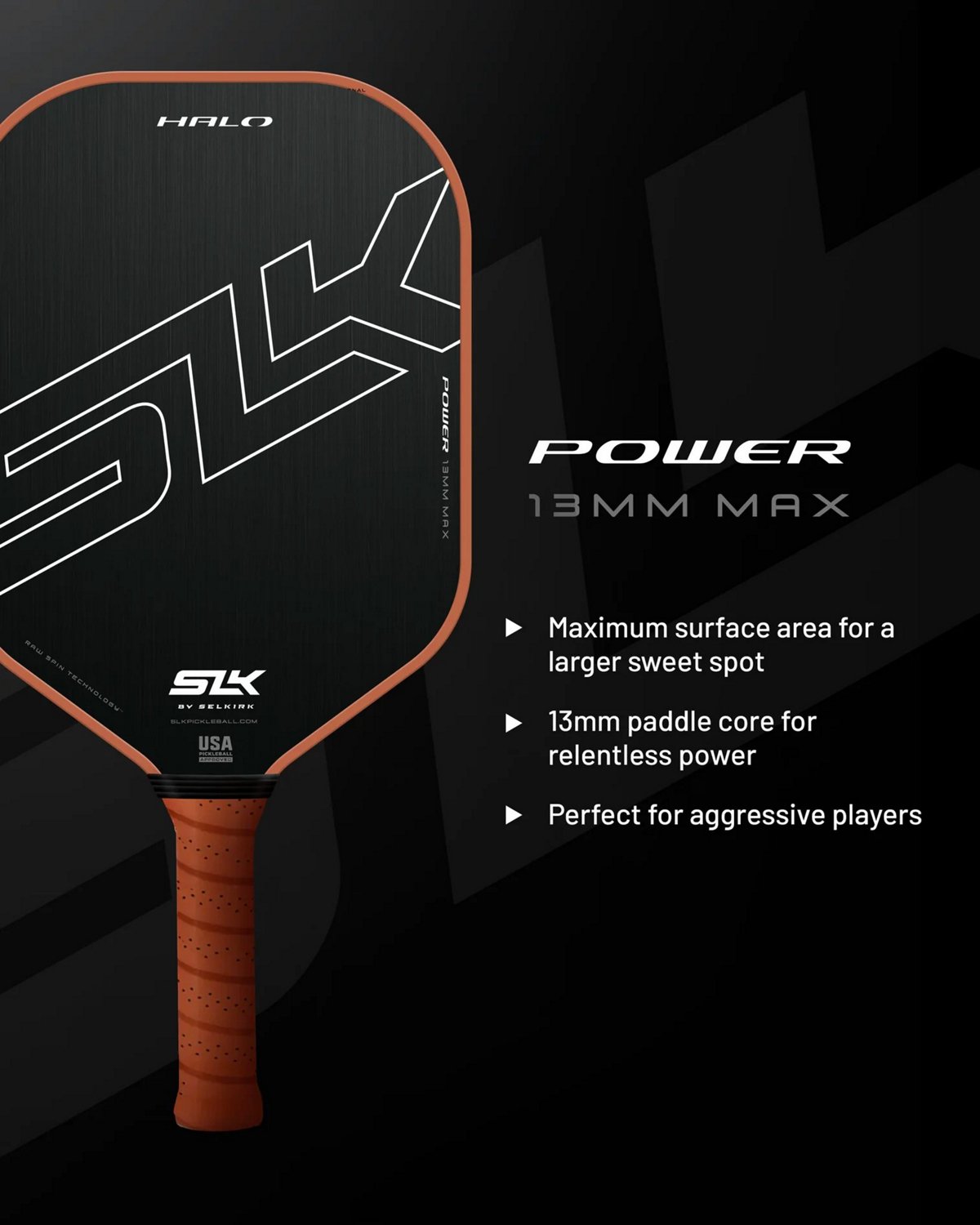 Selkirk Sport Halo Power XL Raw Carbon Paddle - view number 6