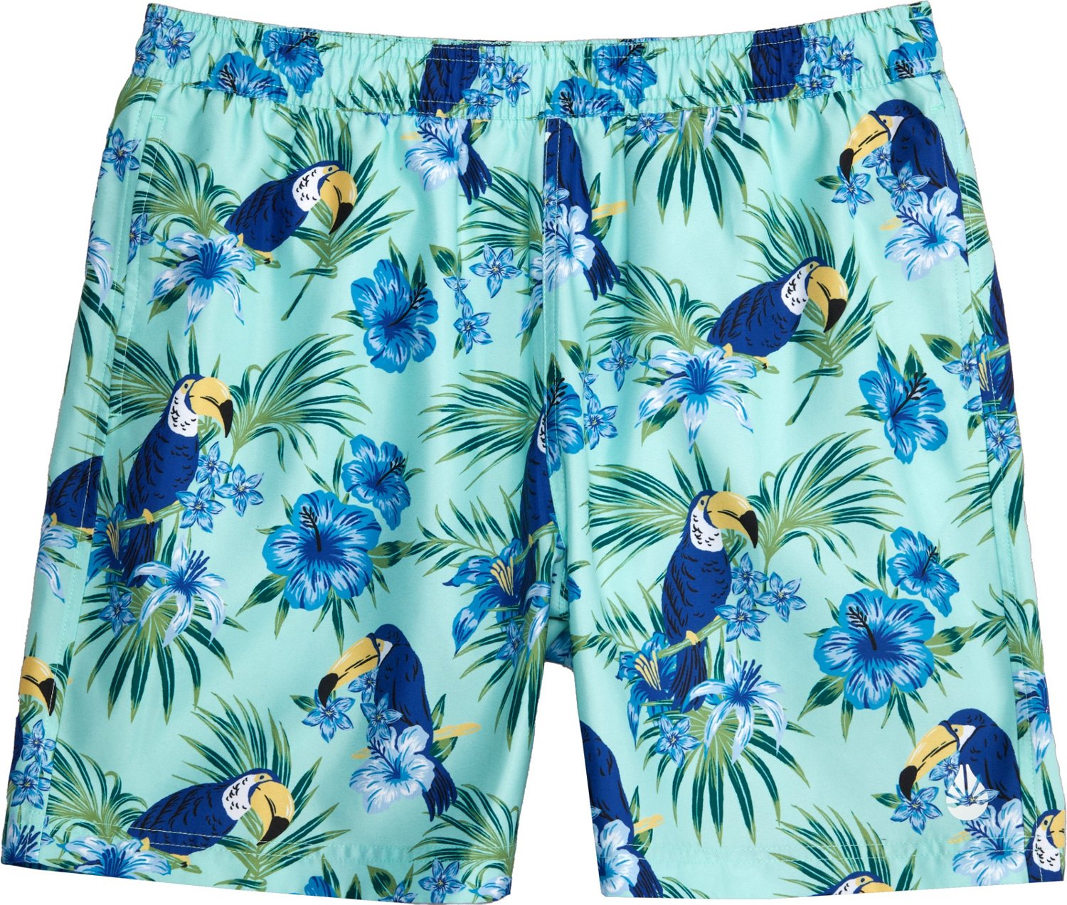 O'Rageous Men's Toucans Printed Volley Swim Shorts 6 in | Academy