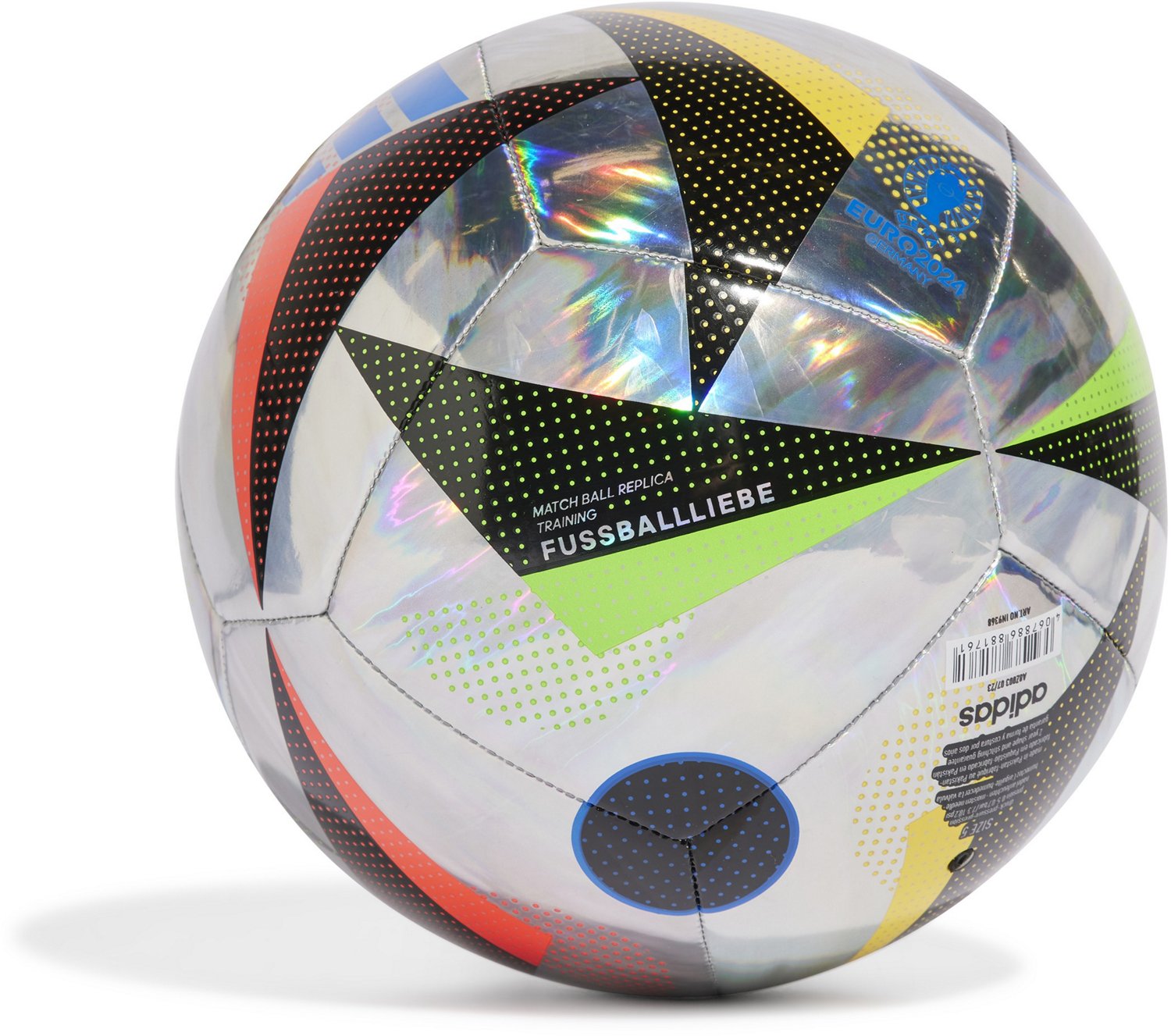 adidas 2024 Euro Train Foil Soccer Ball - view number 2