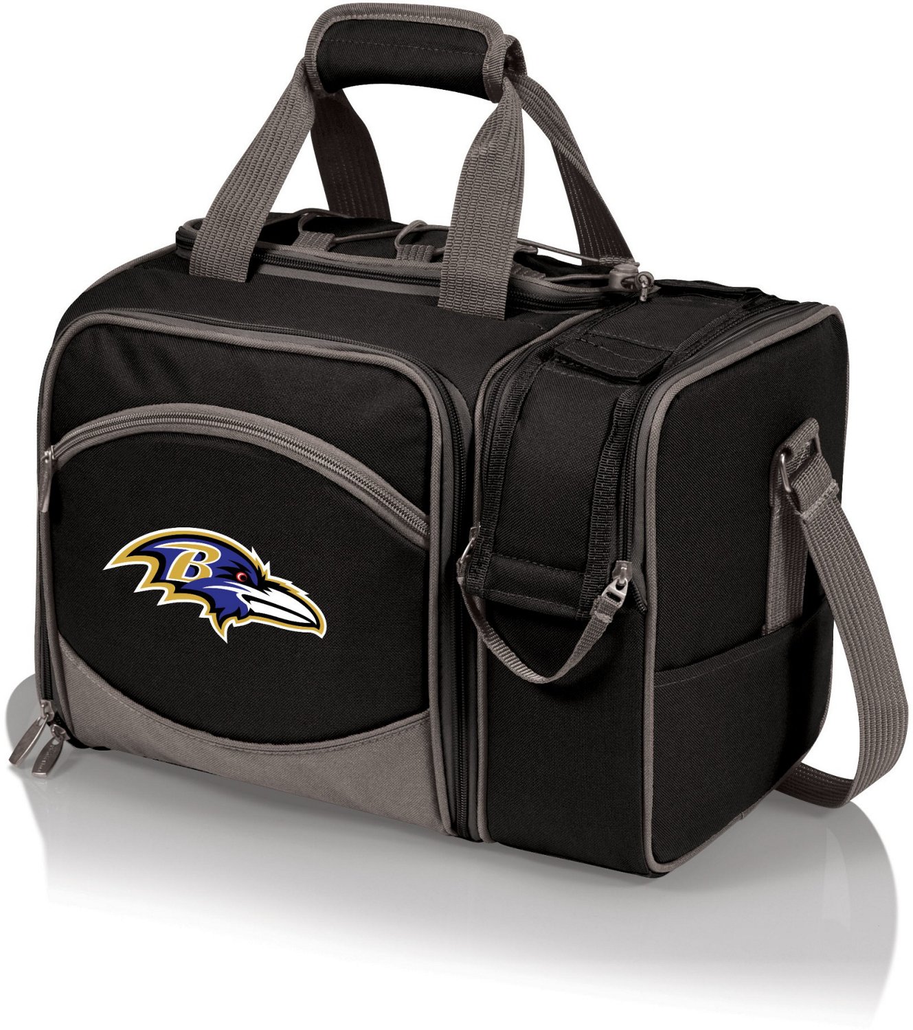 Picnic Time Baltimore Ravens Malibu Picnic Basket Soft Cooler