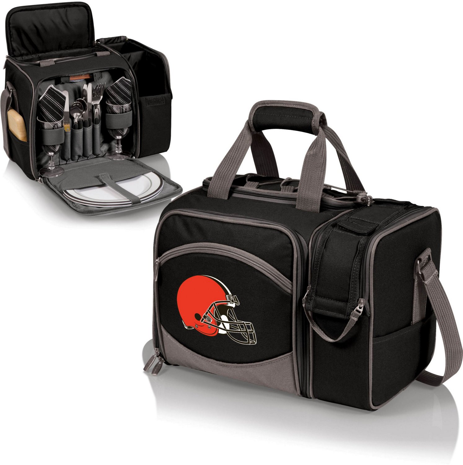 Picnic Time Cleveland Browns Malibu Picnic Basket Soft Cooler - view number 4