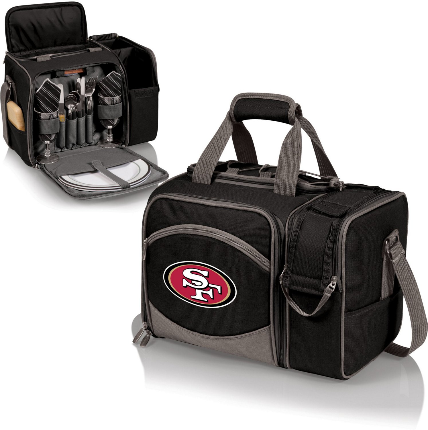 Picnic Time San Francisco 49ers Malibu Picnic Basket Soft Cooler - view number 4