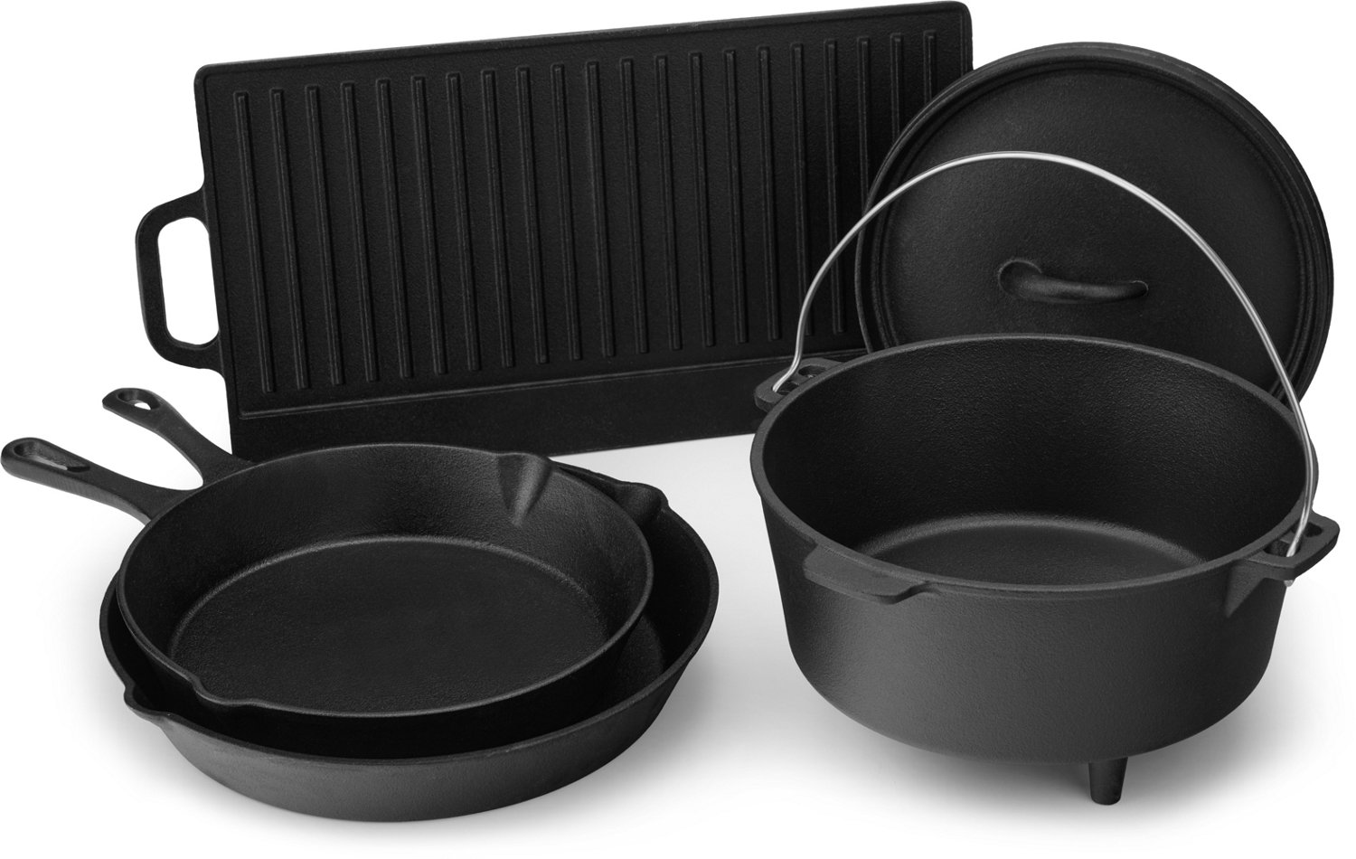 Outdoor Gourmet Cast Iron Starter Set Academy