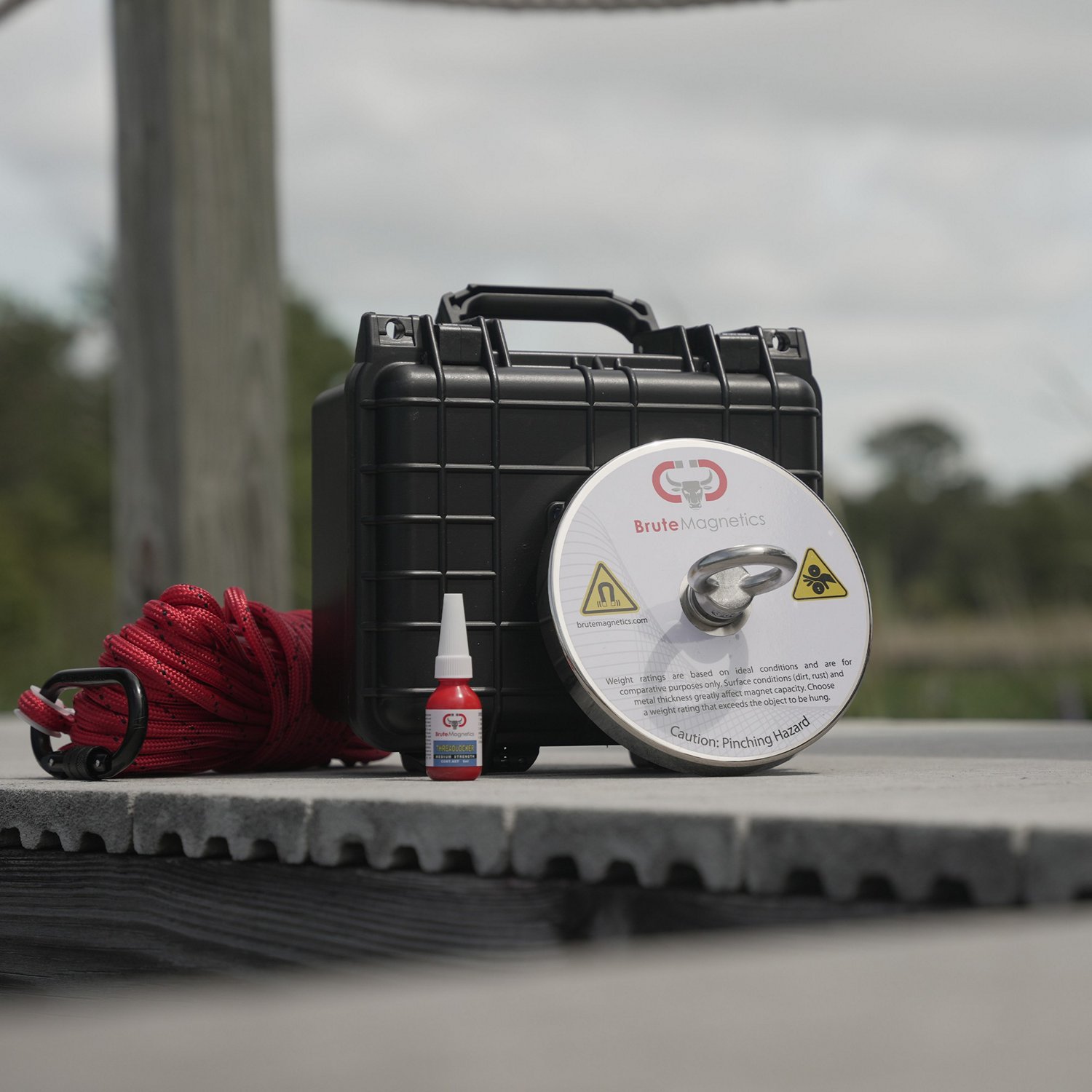Brute Magnetics Dock Buster 2,100 lb Single-Sided Neodymium Fishing Magnet - view number 3
