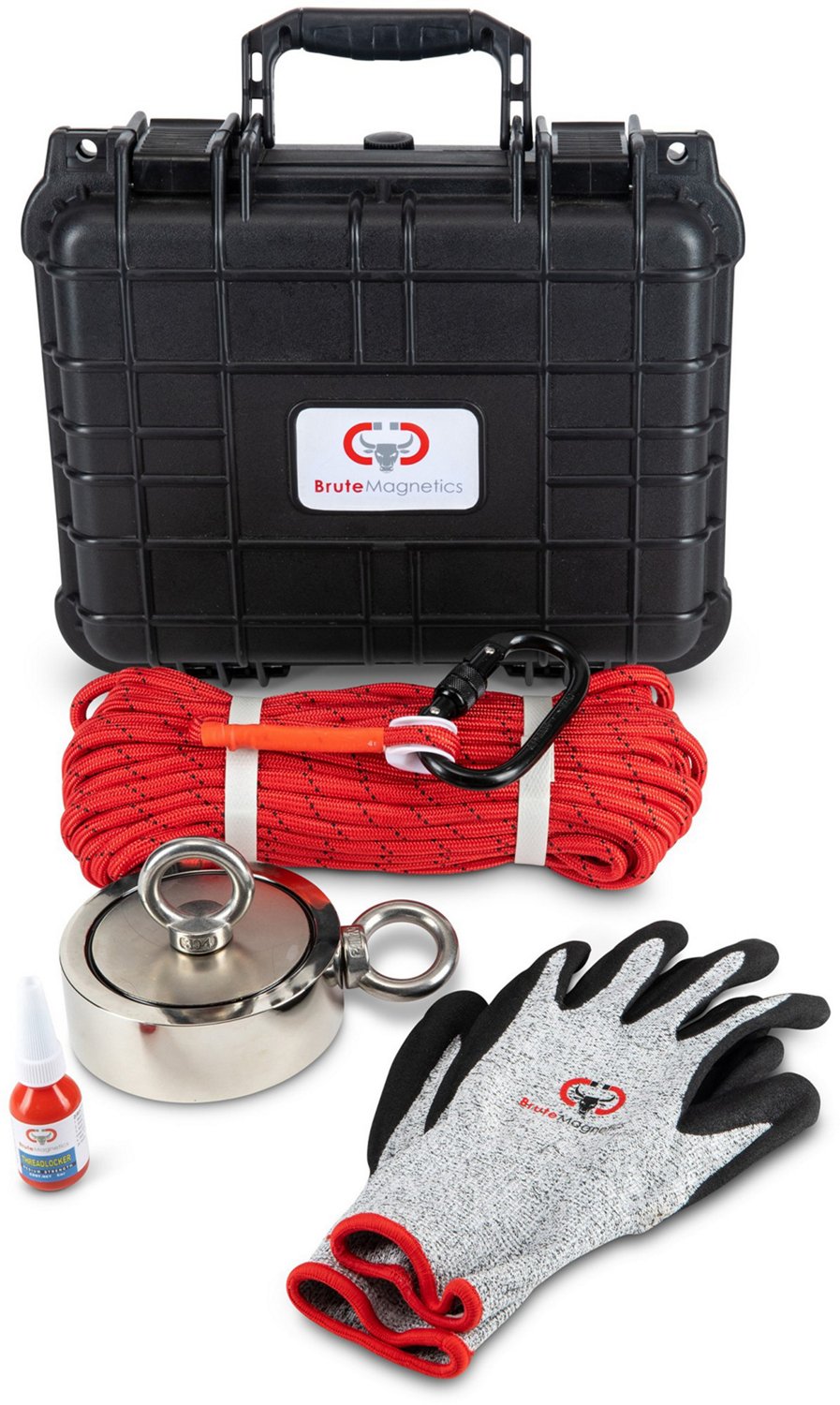 Brute Magnetics Brute Box 2600 lb Magnet Fishing Kit