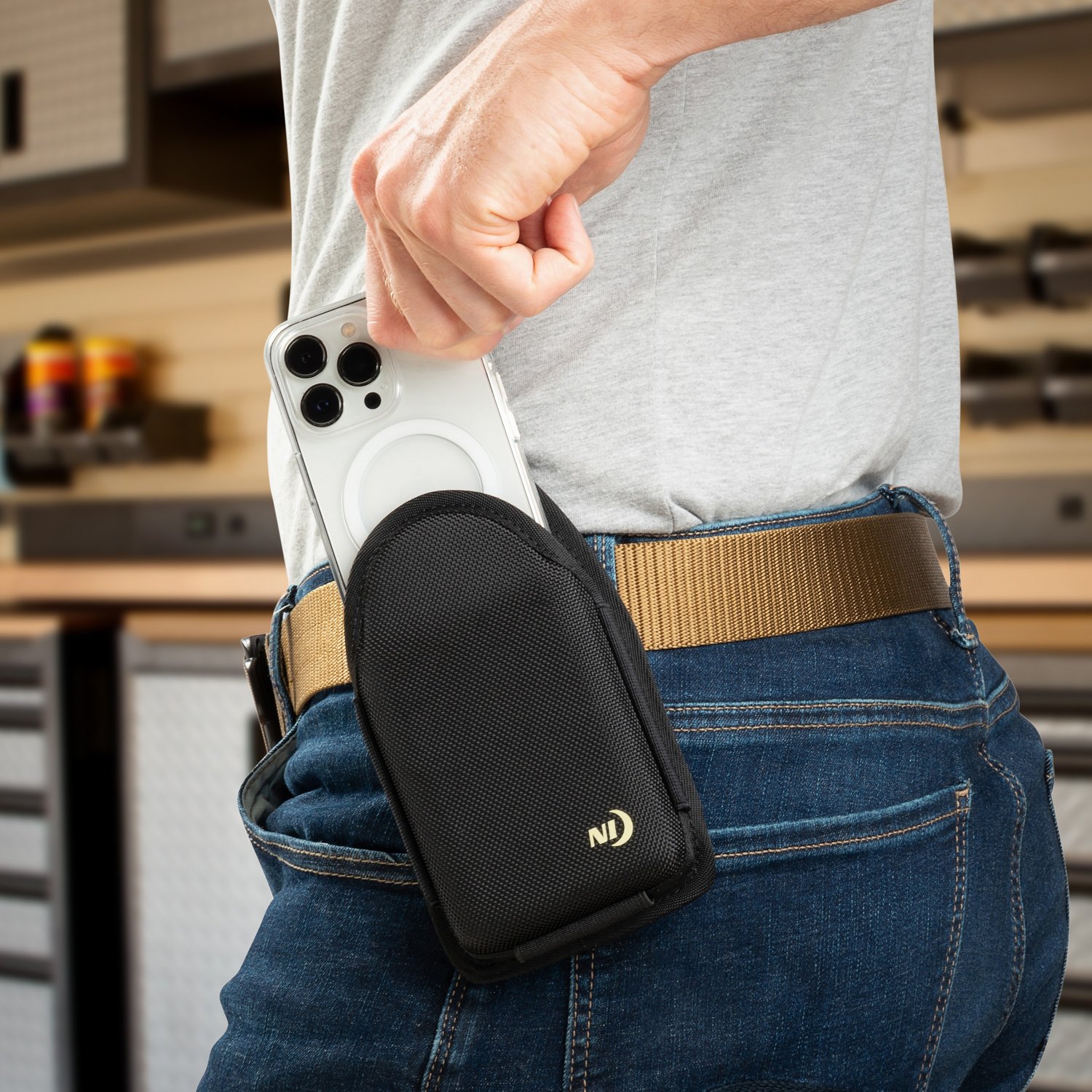 Nite Ize Clip Case Hardshell XL Universal QuickSlide Holster                                                                     - view number 6