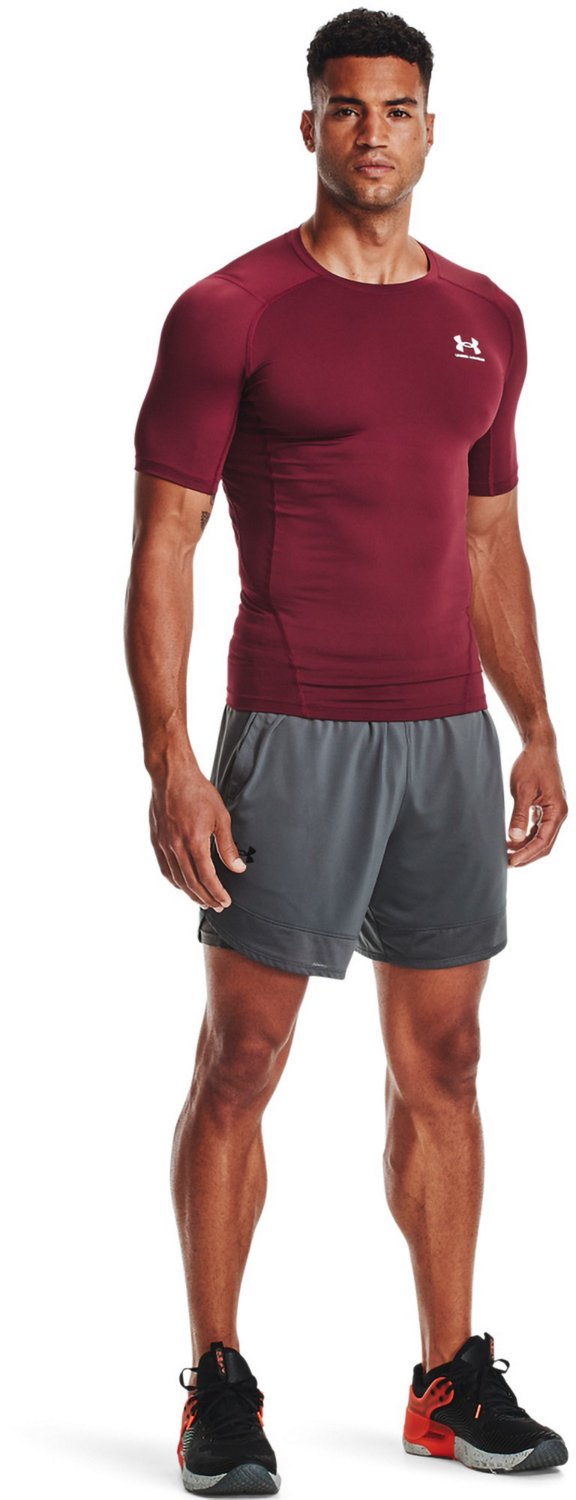 Under Armour Men's HeatGear Armour Comp Short Sleeve Top - view number 4