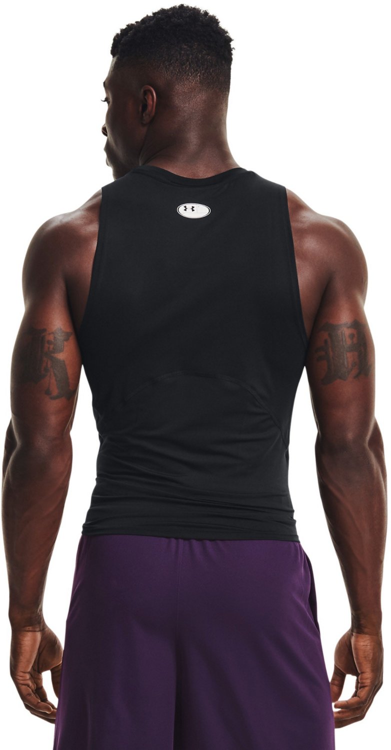 Under Armour Men's HeatGear Compression Sleeveless Tank - view number 2