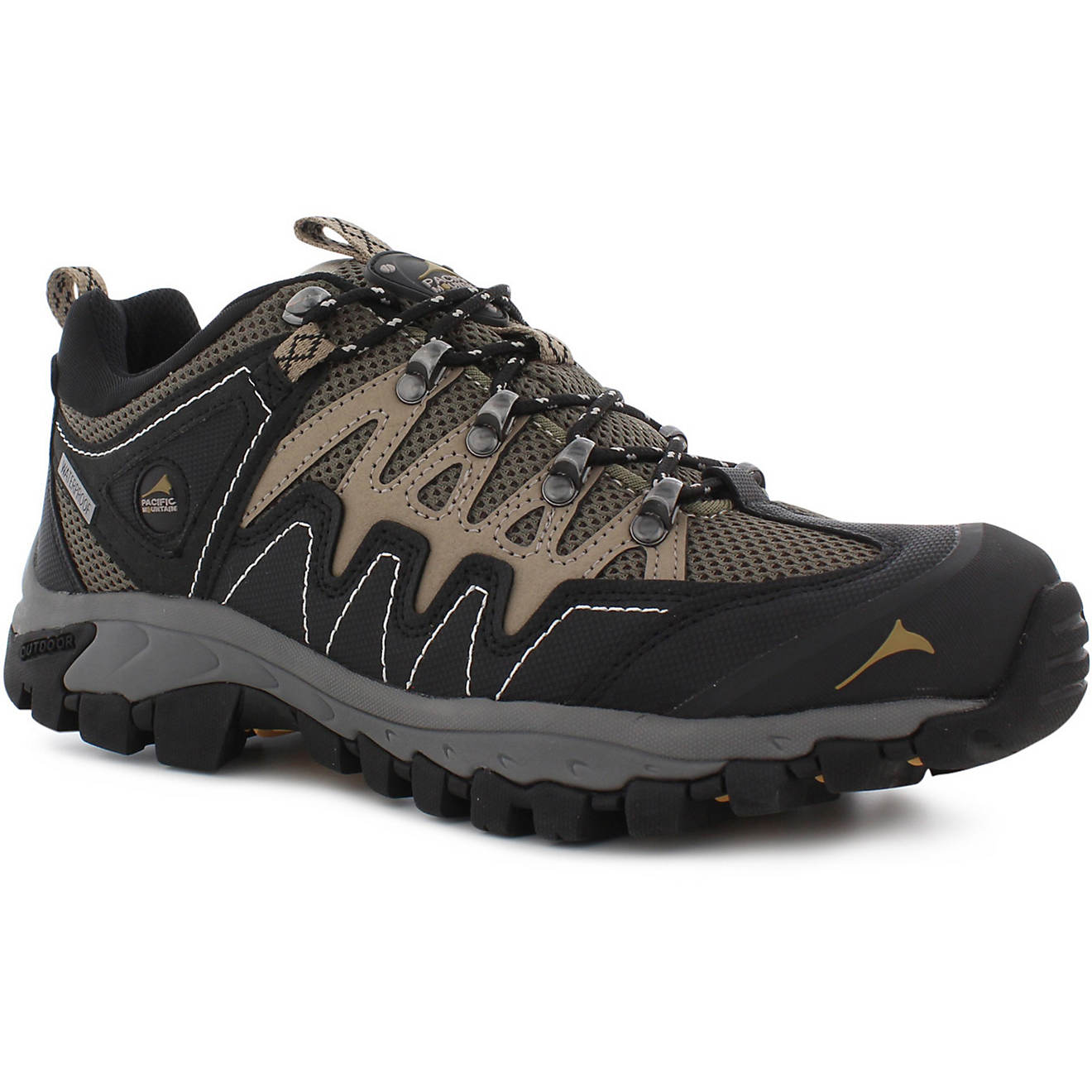 Pacific Mountain Men's Dutton Lo Waterproof Hiker Shoes                                                                          - view number 1