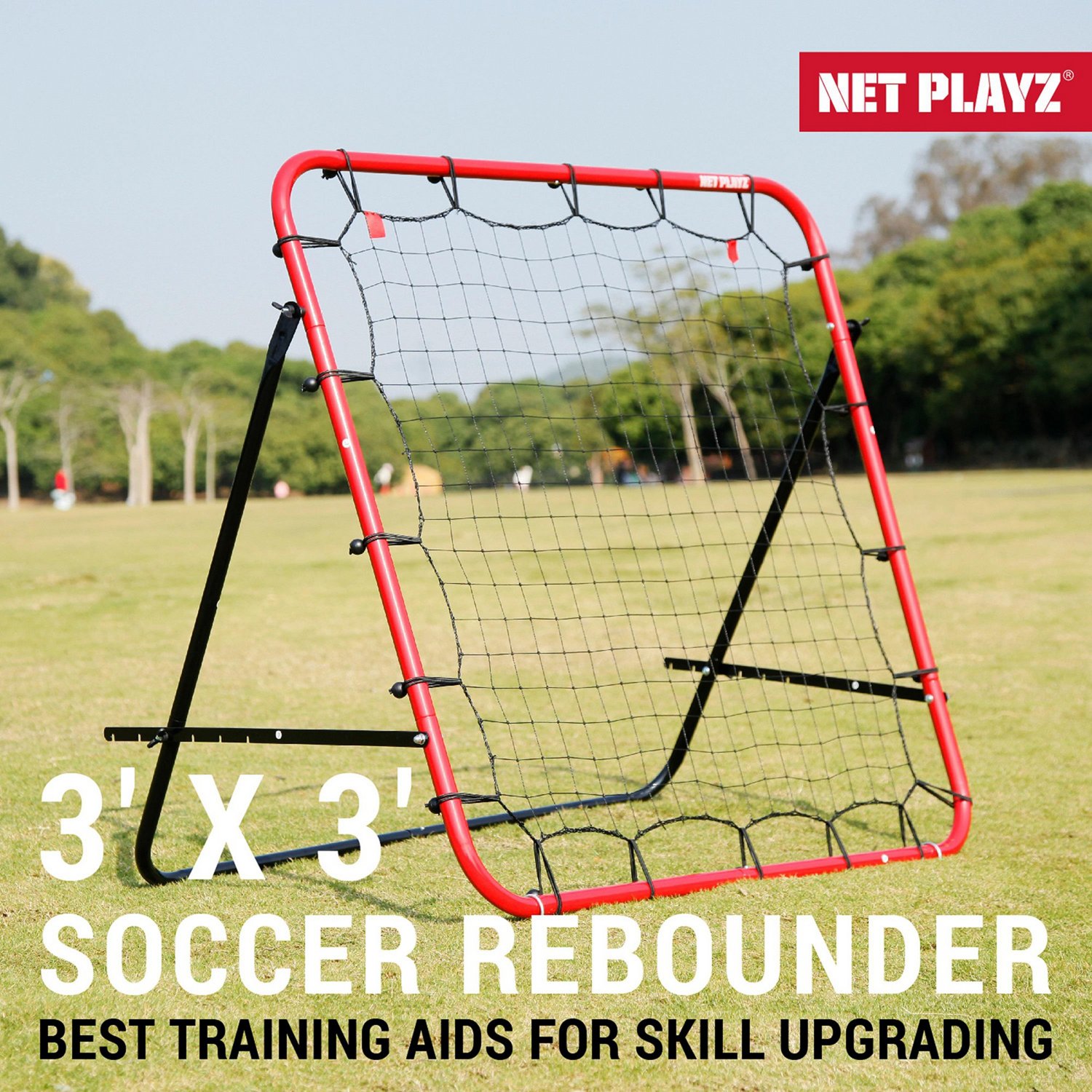 NetPlayz 3 ft x 3 ft Soccer Rebounder Net - view number 7