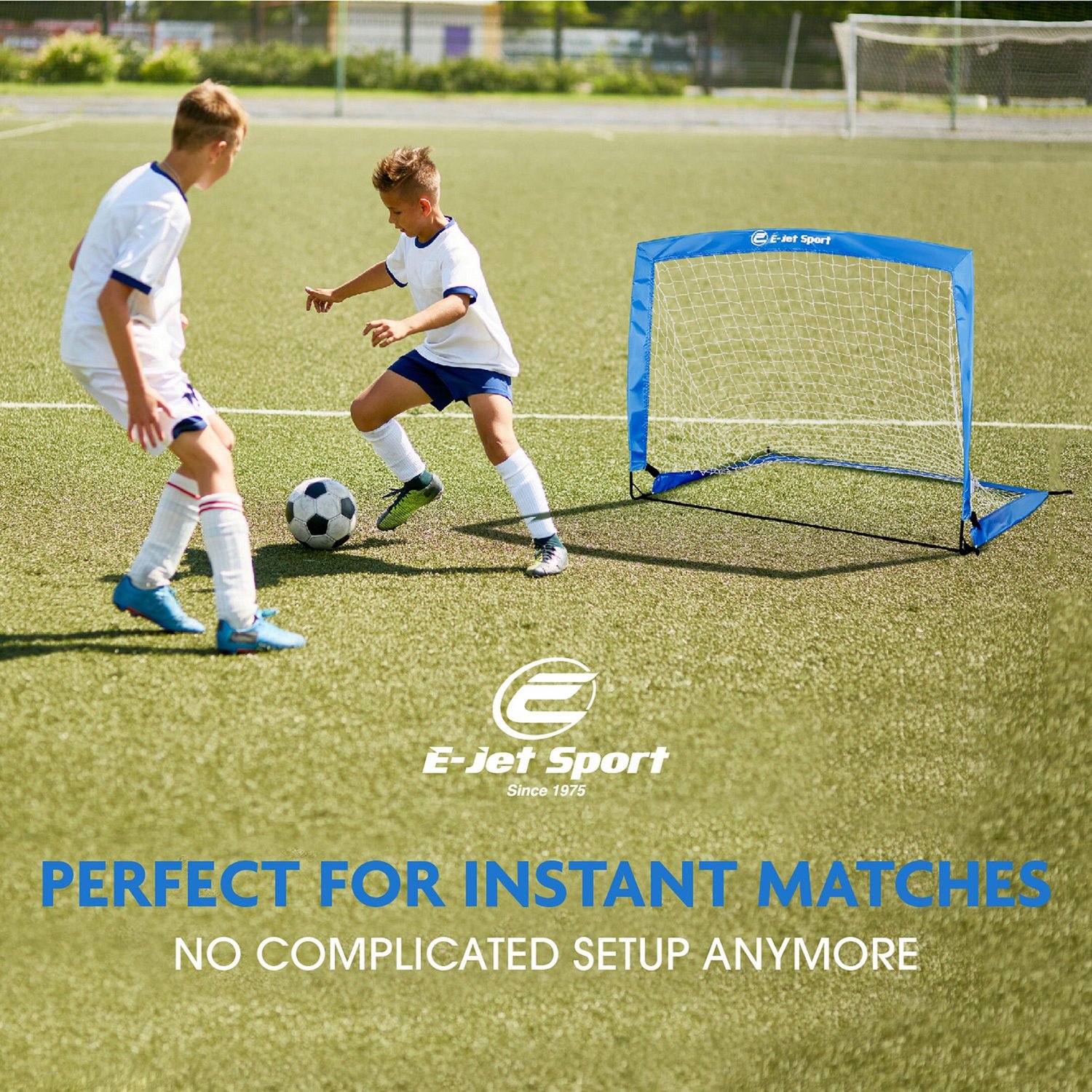 E-Jet Sport 4 ft x 3 ft x 3 ft Portable Soccer Goals 2-Pack                                                                      - view number 7