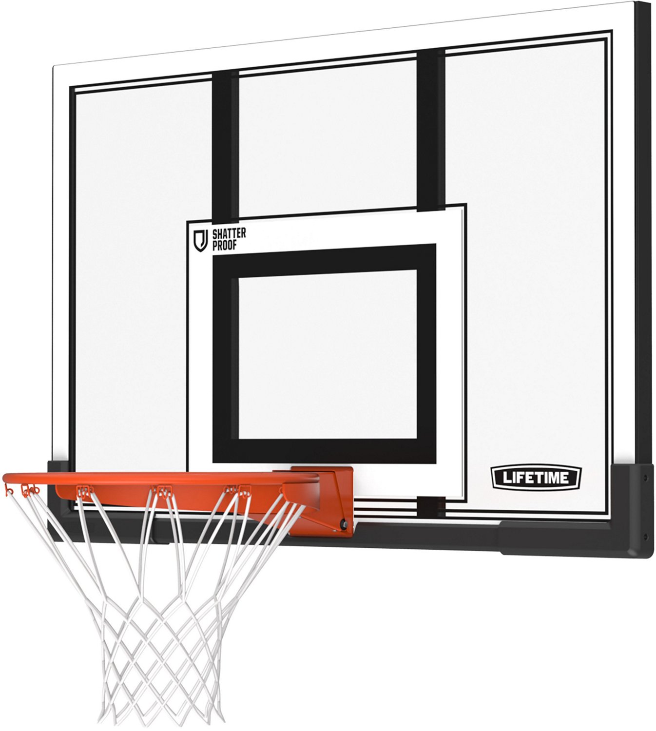 Lifetime Basketball 50 in Polycarbonate Backboard and Rim Combo - view number 2