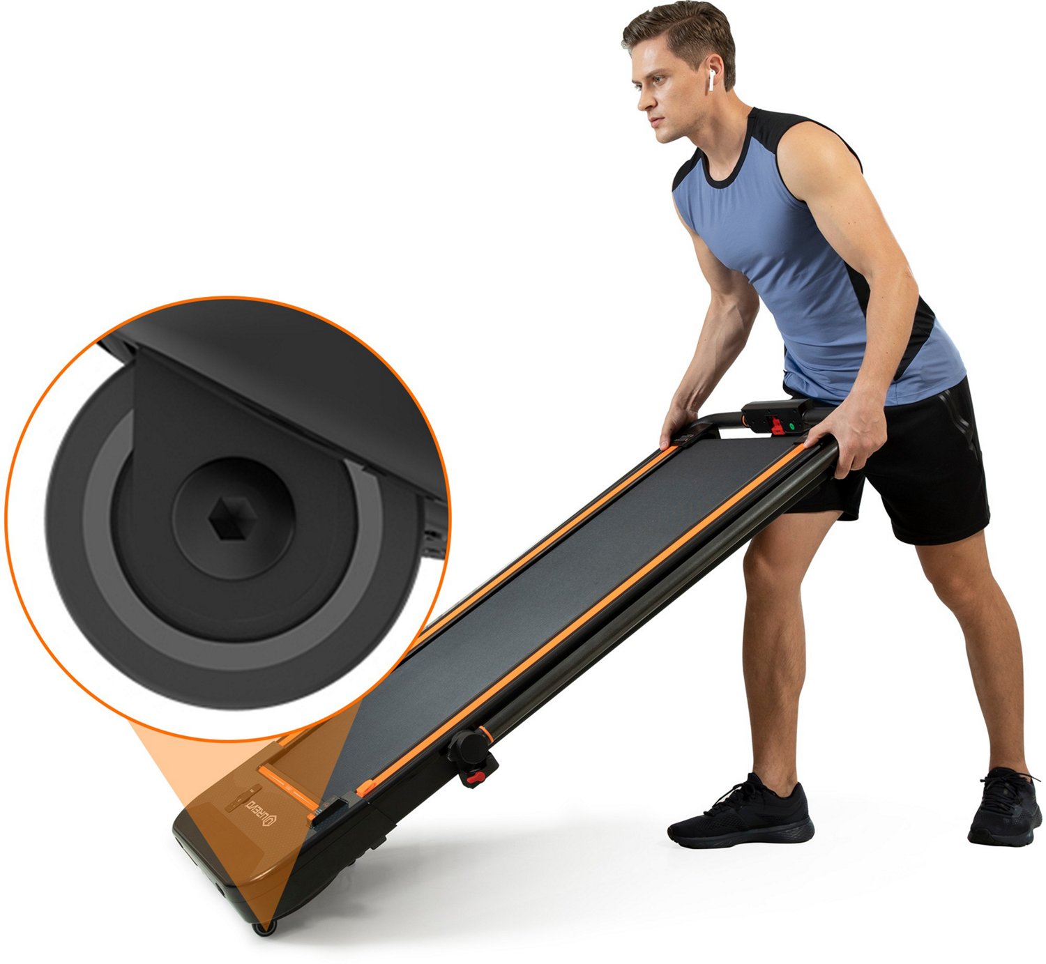 UREVO Strol Lite 2in1 Under Desk Treadmill Academy